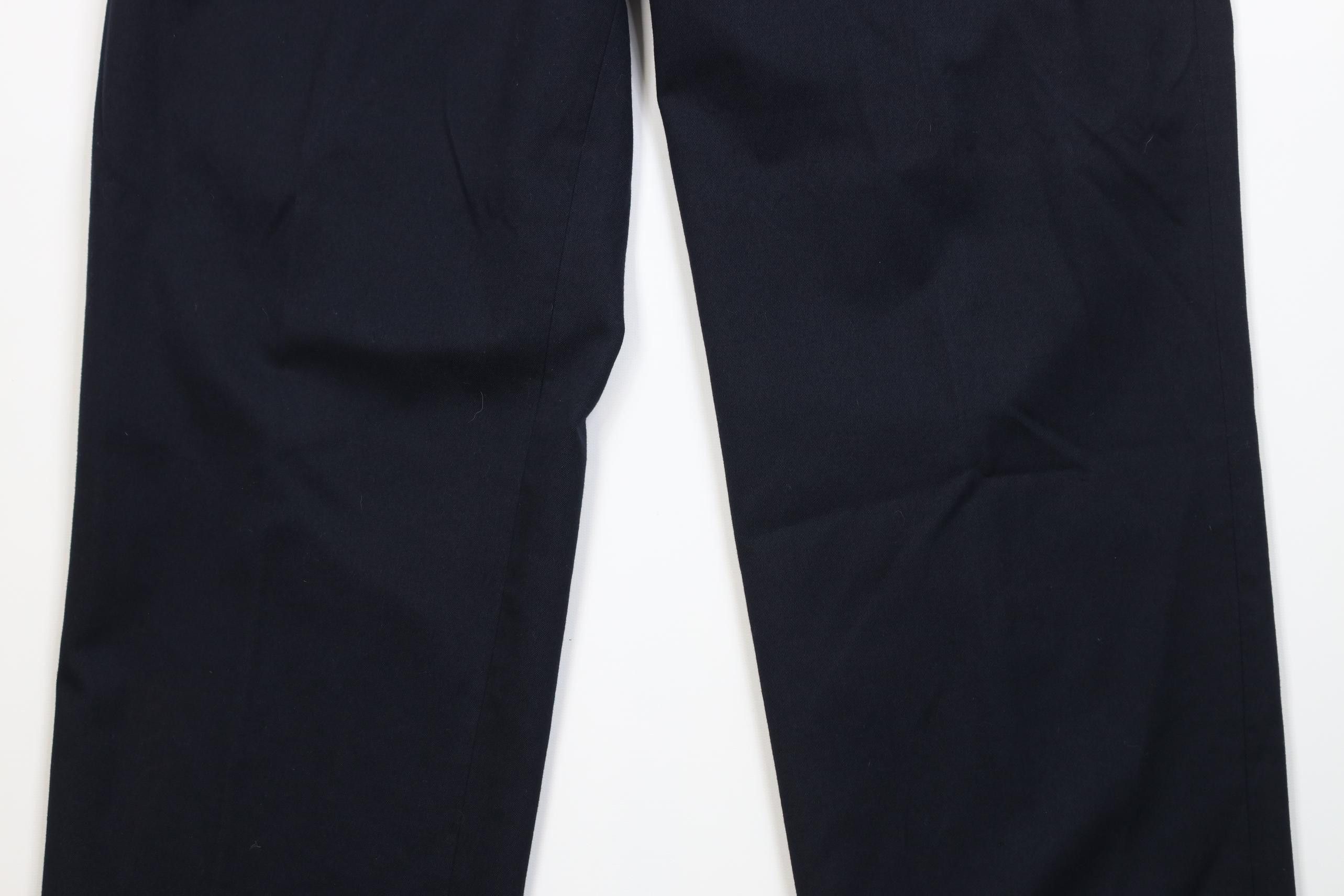 Vintage Vintage 90s Streetwear Gabardine Blend Wide Leg Chino Pants Size US 34 / EU 50 - 3 Thumbnail
