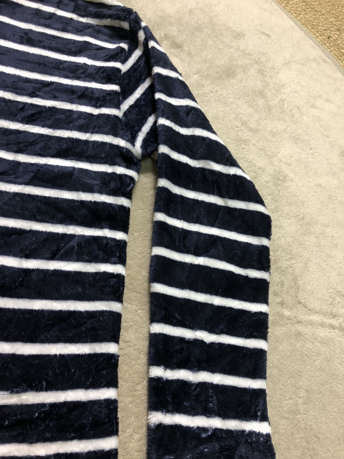 Vintage Vintage Stripe Mohair Kurt Cobain Style Sweater Size US M / EU 48-50 / 2 - 8 Thumbnail