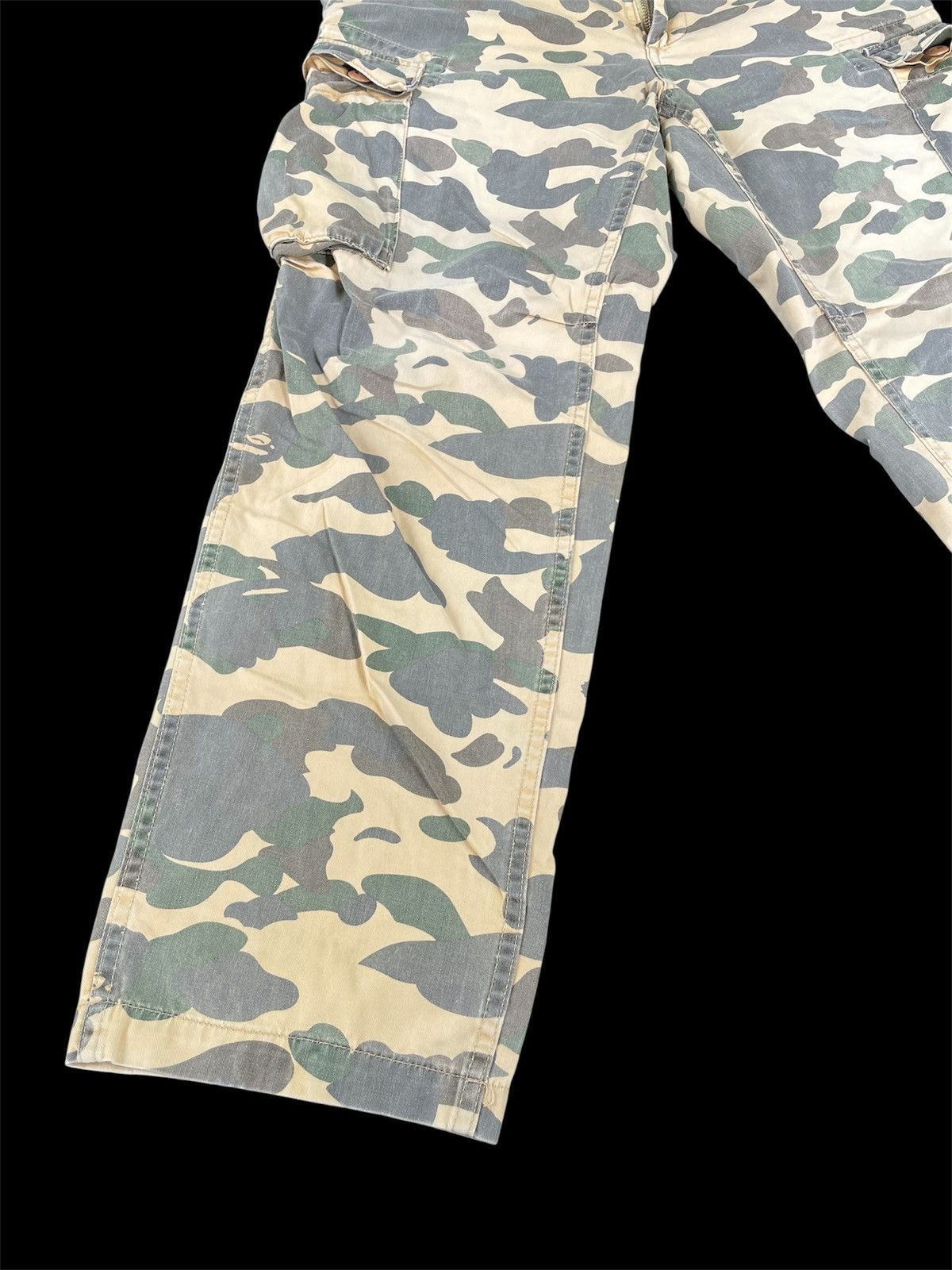 Bape BAPE Vintage 1st Camo Military Cargo Pants Size US 32 / EU 48 - 4 Thumbnail