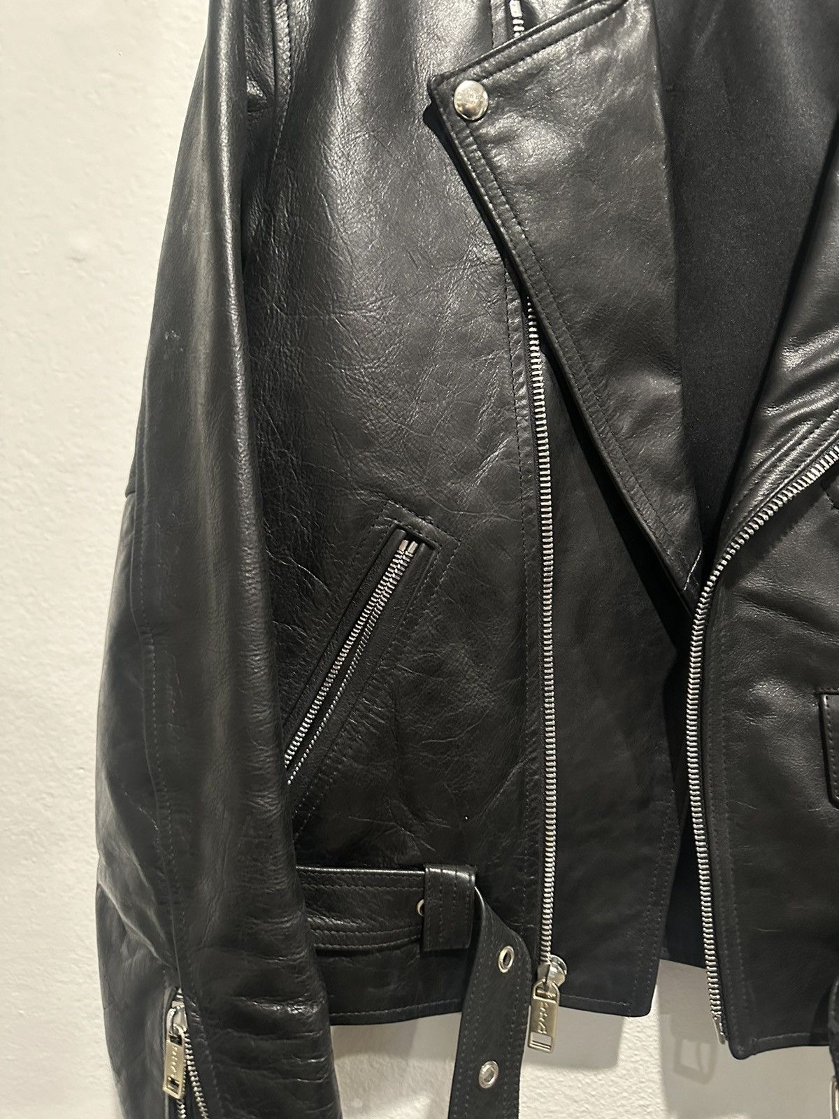 Enfants Riches Deprimes ERD Climax 29 Calfskin Leather Biker Jacket Size US M / EU 48-50 / 2 - 5 Thumbnail