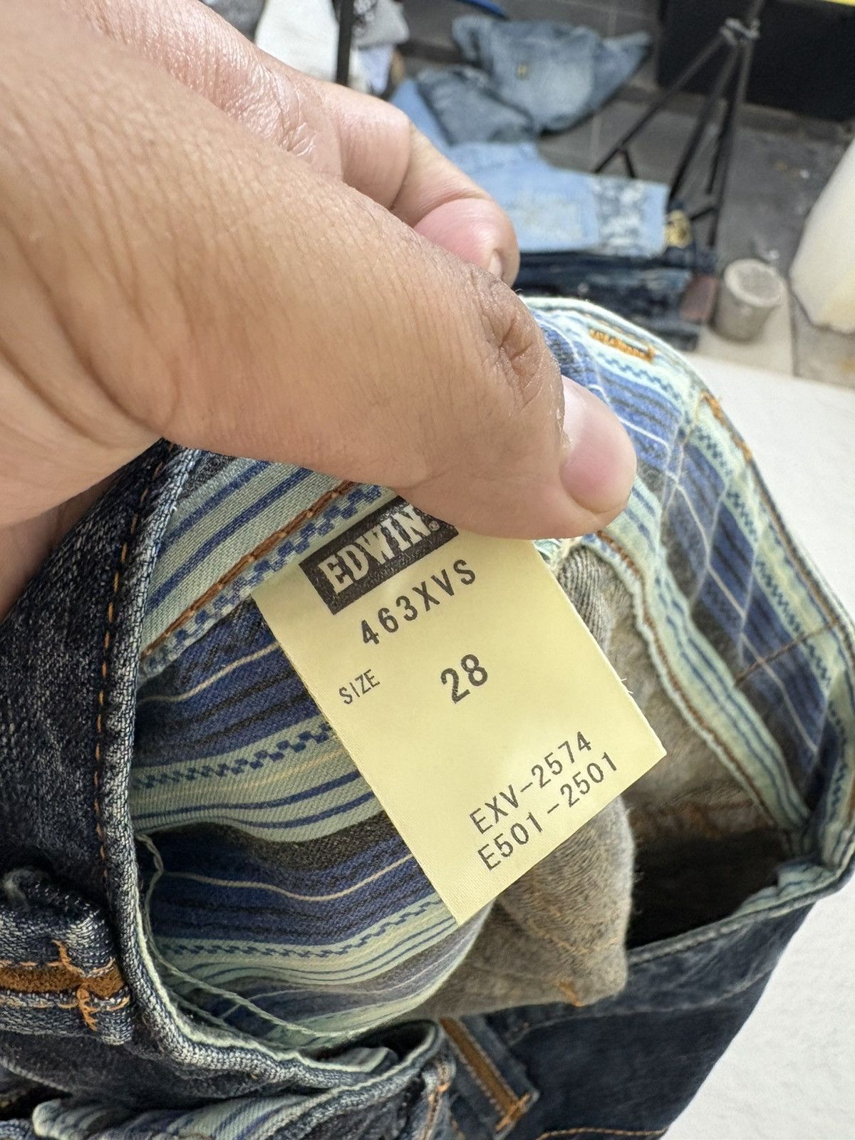 Kapital 2000s Edwin wash flared wash denim y2k style Size US 30 / EU 46 - 9 Thumbnail