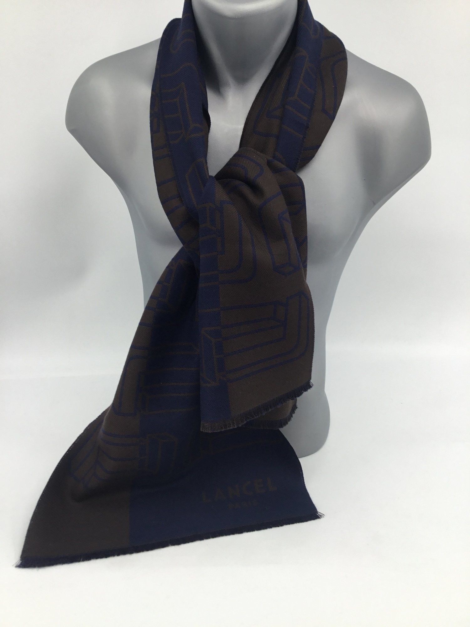 Lancel Wool scarf & pocket square Lancel Size ONE SIZE - 7 Thumbnail