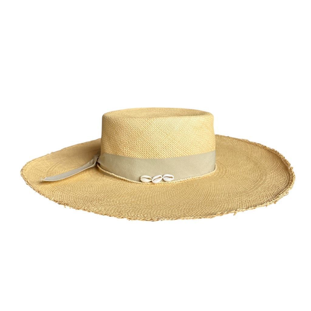 Other SENSI STUDIO Cordovez Hat with Seashells in Beige & Cream Size ONE SIZE - 4 Thumbnail