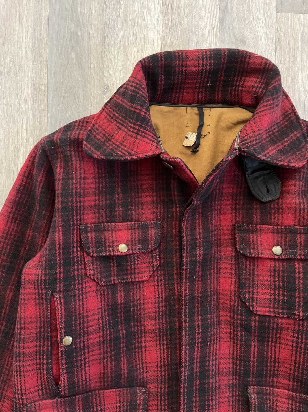 Woolrich Woolen Mills 50s/60s Woolrich Mackinaw Hunting Jacket Size US L / EU 52-54 / 3 - 3 Thumbnail