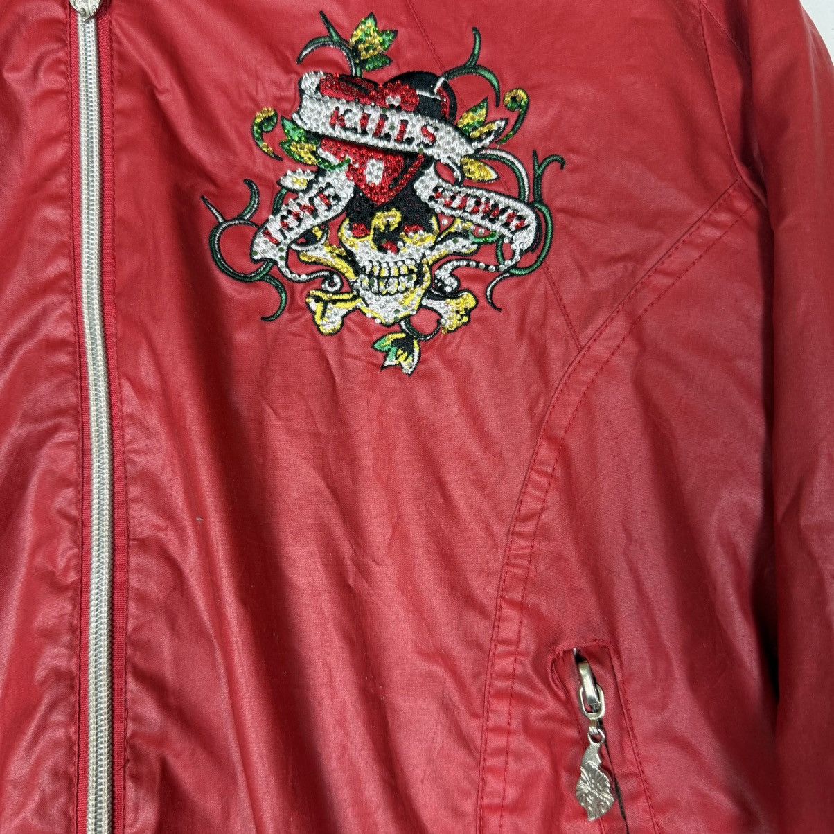 Japanese Brand LOVE KILLS SLOWLY Japanese Studded Skull Bomber Jacket Size US M / EU 48-50 / 2 - 6 Thumbnail