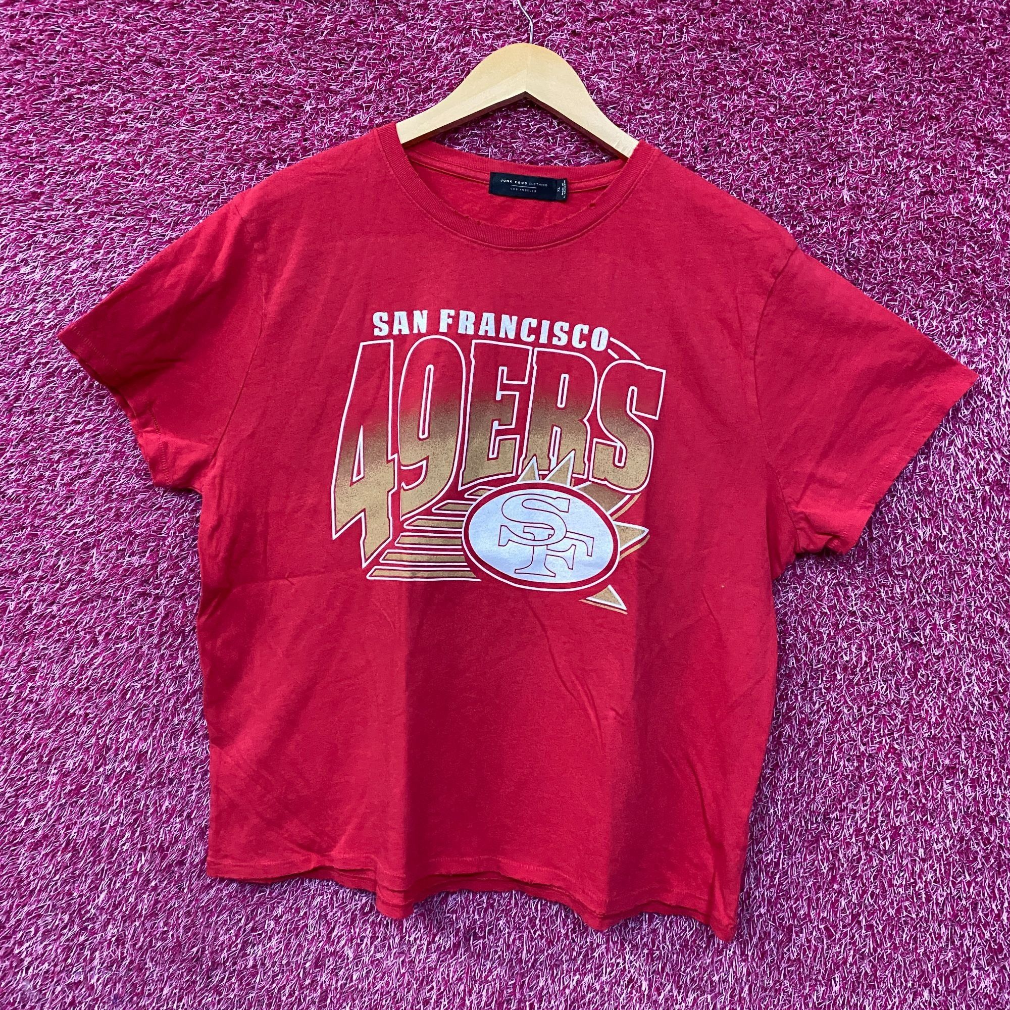 Junk Food Junk Food NFL San Francisco 49ers Women Red Short top XL Size US XL / EU 56 / 4 - 3 Thumbnail