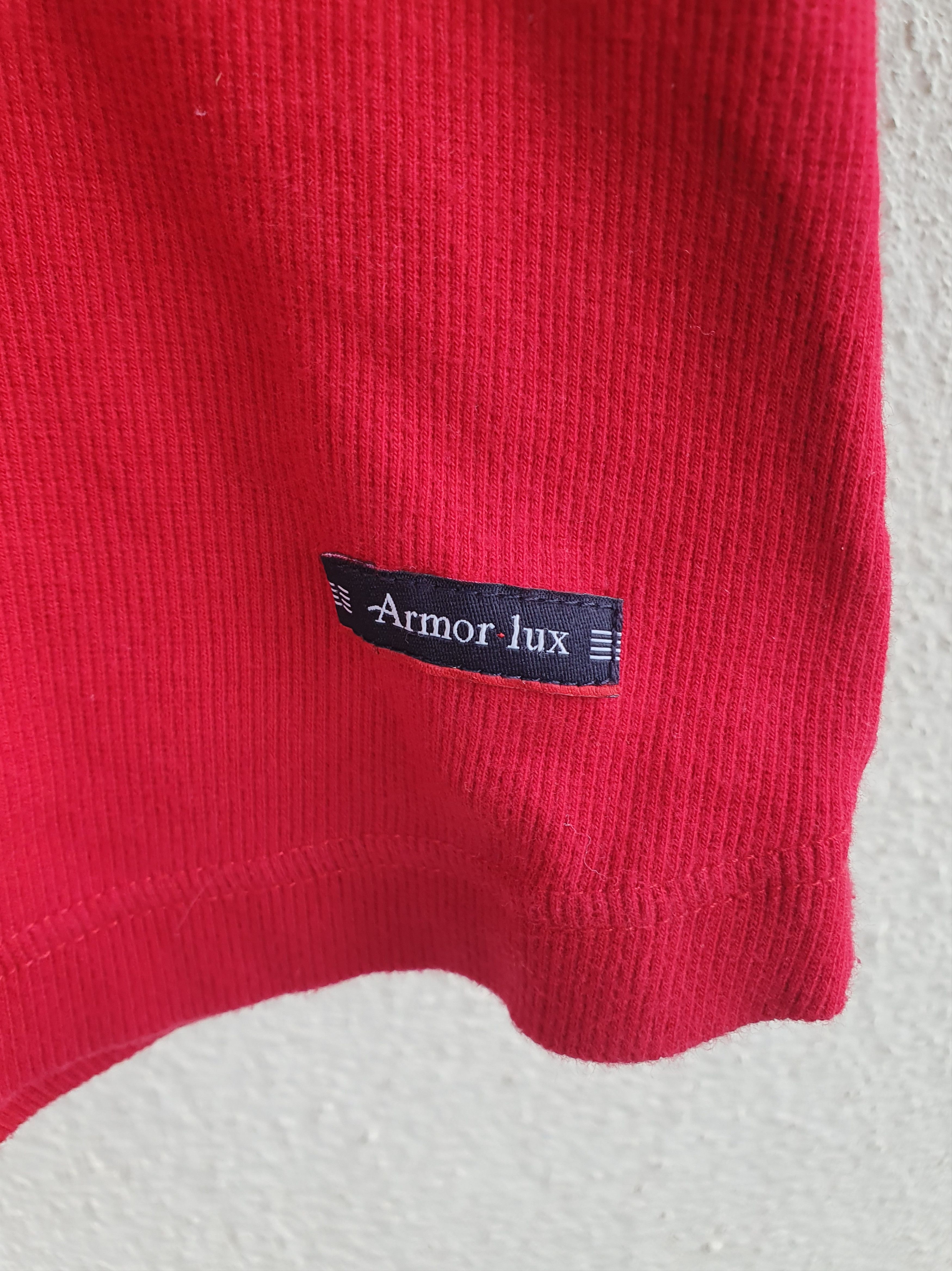 Armor-Lux Armor Lux Red Polo t-shirt sz 5/M Size XS / US 0-2 / IT 36-38 - 4 Thumbnail