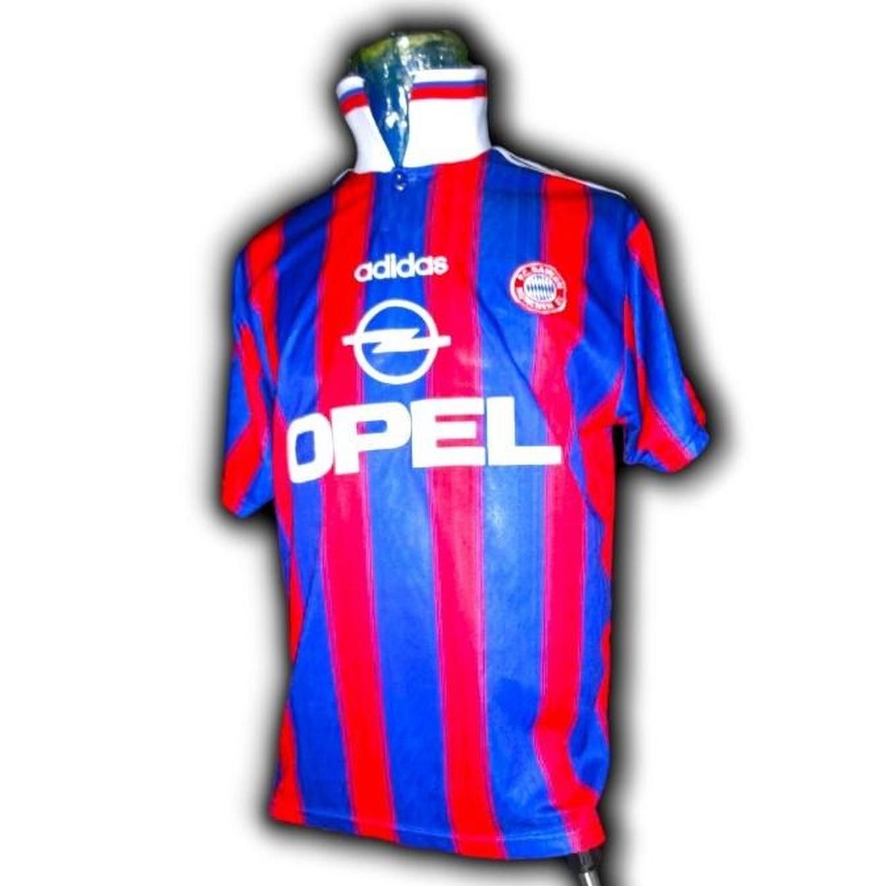 Adidas Bayern Munchen Munich Home 1995 1996 1997 Home Shirt Jersey Size US M / EU 48-50 / 2 - 2 Thumbnail