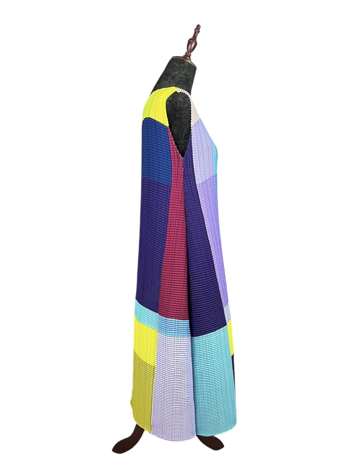 Homme Plisse Issey Miyake × Issey Miyake × Pleats Please Issey Miyake Issey Miyake Main Line Bubble Multicolor Dress Size ONE SIZE - 2 Thumbnail