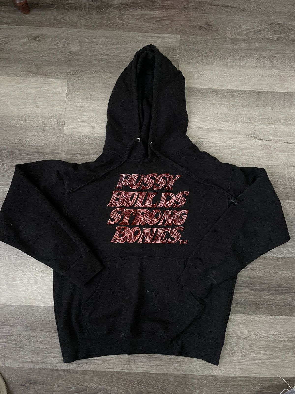 LaRopa LaRopa PBSB rhinestone hoodie Size US L / EU 52-54 / 3 - 1 Thumbnail