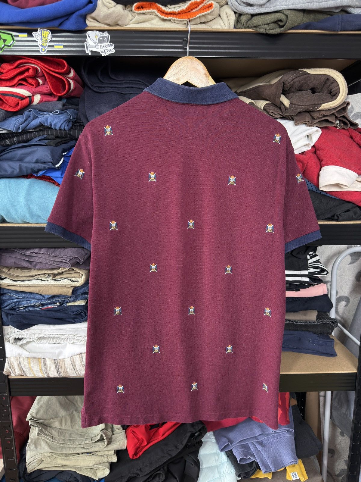 Polo Ralph Lauren POLO RALPH LAUREN MONOGRAM CREST POLO SHIRT CUSTOM SLIM FIT Size US L / EU 52-54 / 3 - 9 Thumbnail