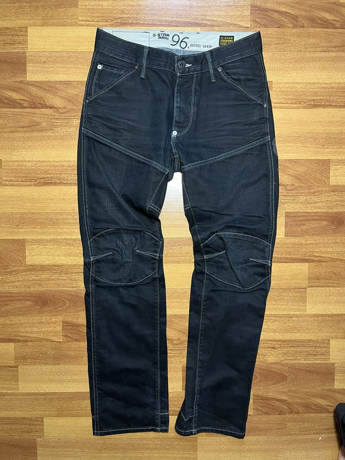G-Star Rare Vintage G-Star Raw Denim Jeans Avant-Garde Y2K Size US 32 / EU 48 - 6 Thumbnail