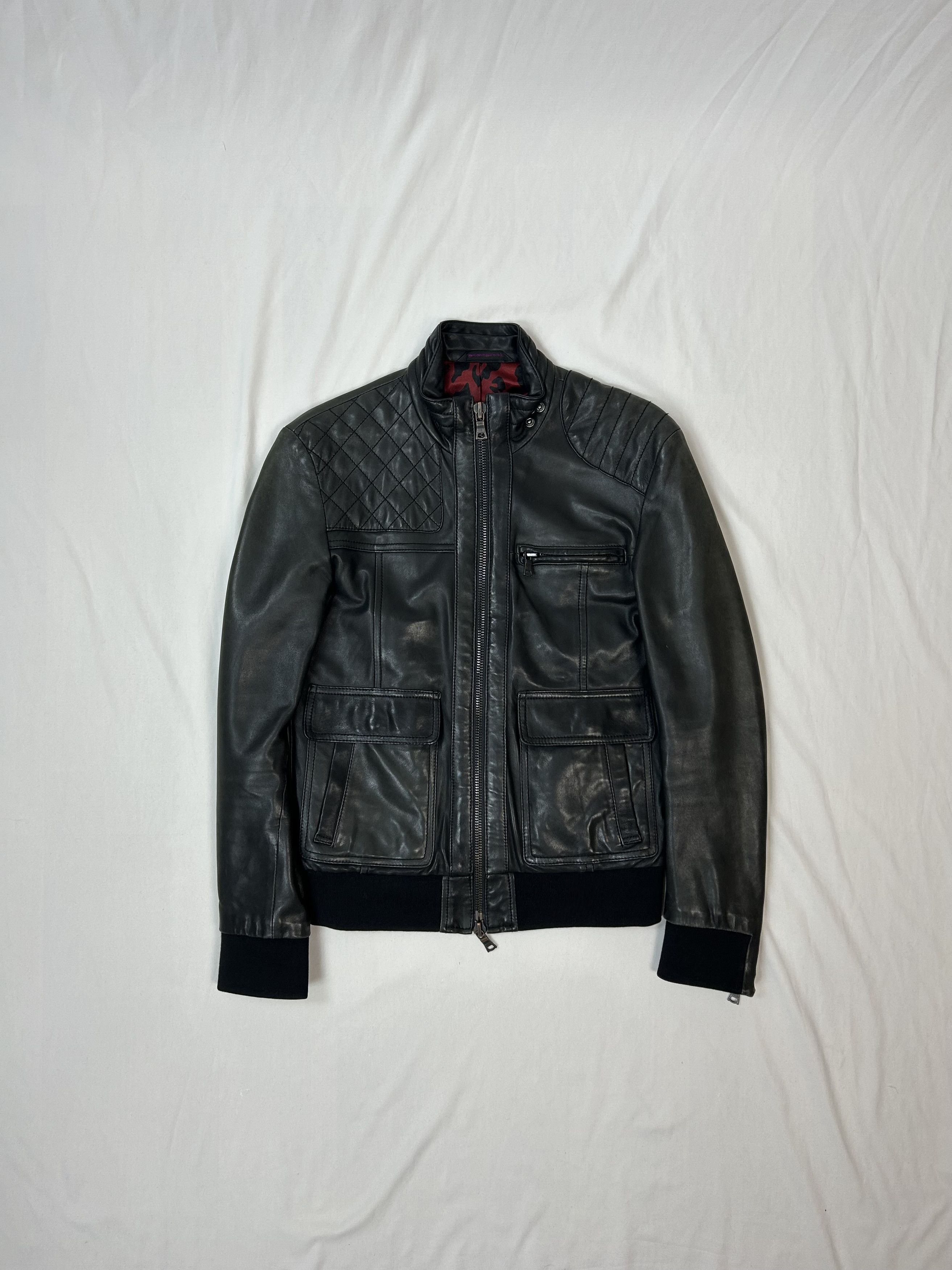 Men's Le Grande Bleu (L.G.B.) Leather Jackets | Grailed