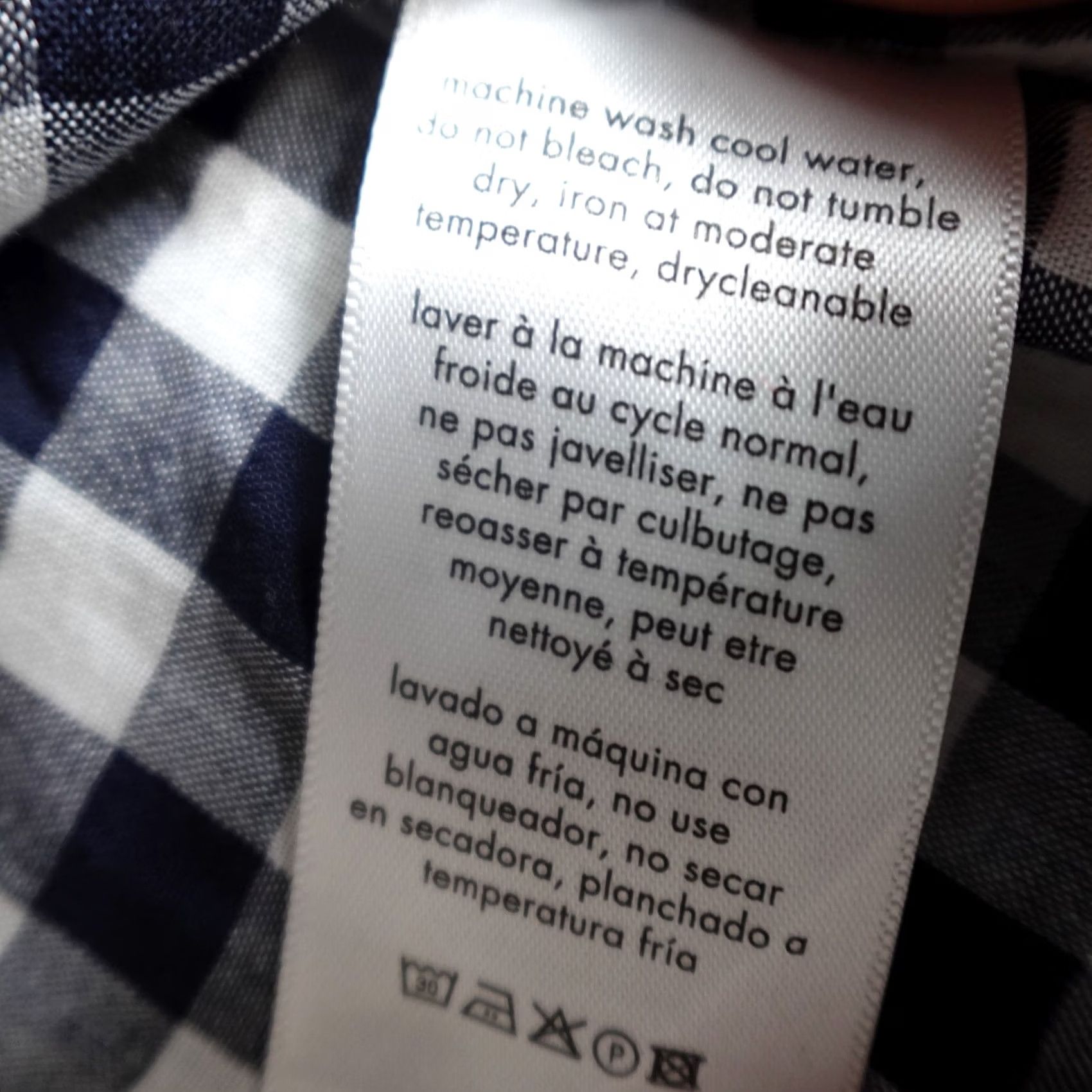 Onia Onia Mens Shirt XL Blue Camp Collar Gingham Plaid NEW Shirt XL Blue Size US XL / EU 56 / 4 - 7 Thumbnail