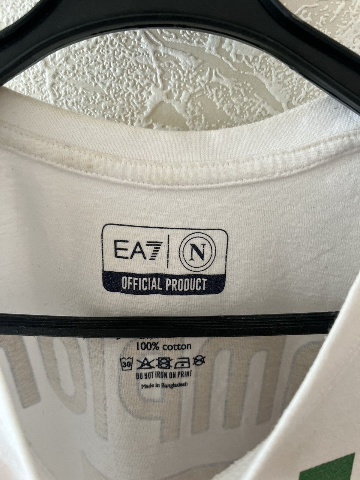 Emporio Armani EA7 Napoli 22/23 T-shirt Campioni maglia italy soccerjersey Size US L / EU 52-54 / 3 - 8 Thumbnail