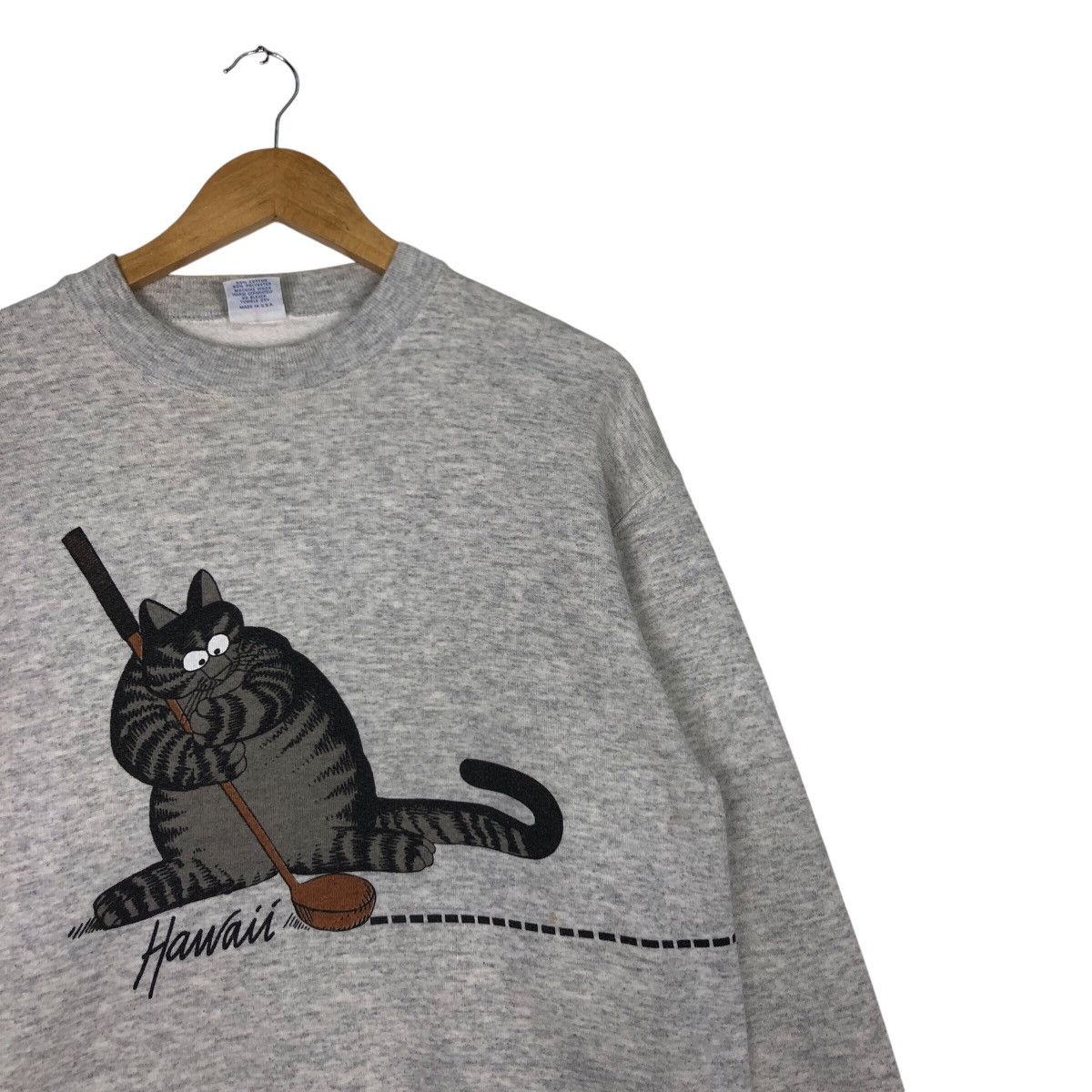 Vintage Vintage Crazy Shirt Hawaiian Cat Lover Rare 90s Size US M / EU 48-50 / 2 - 5 Thumbnail