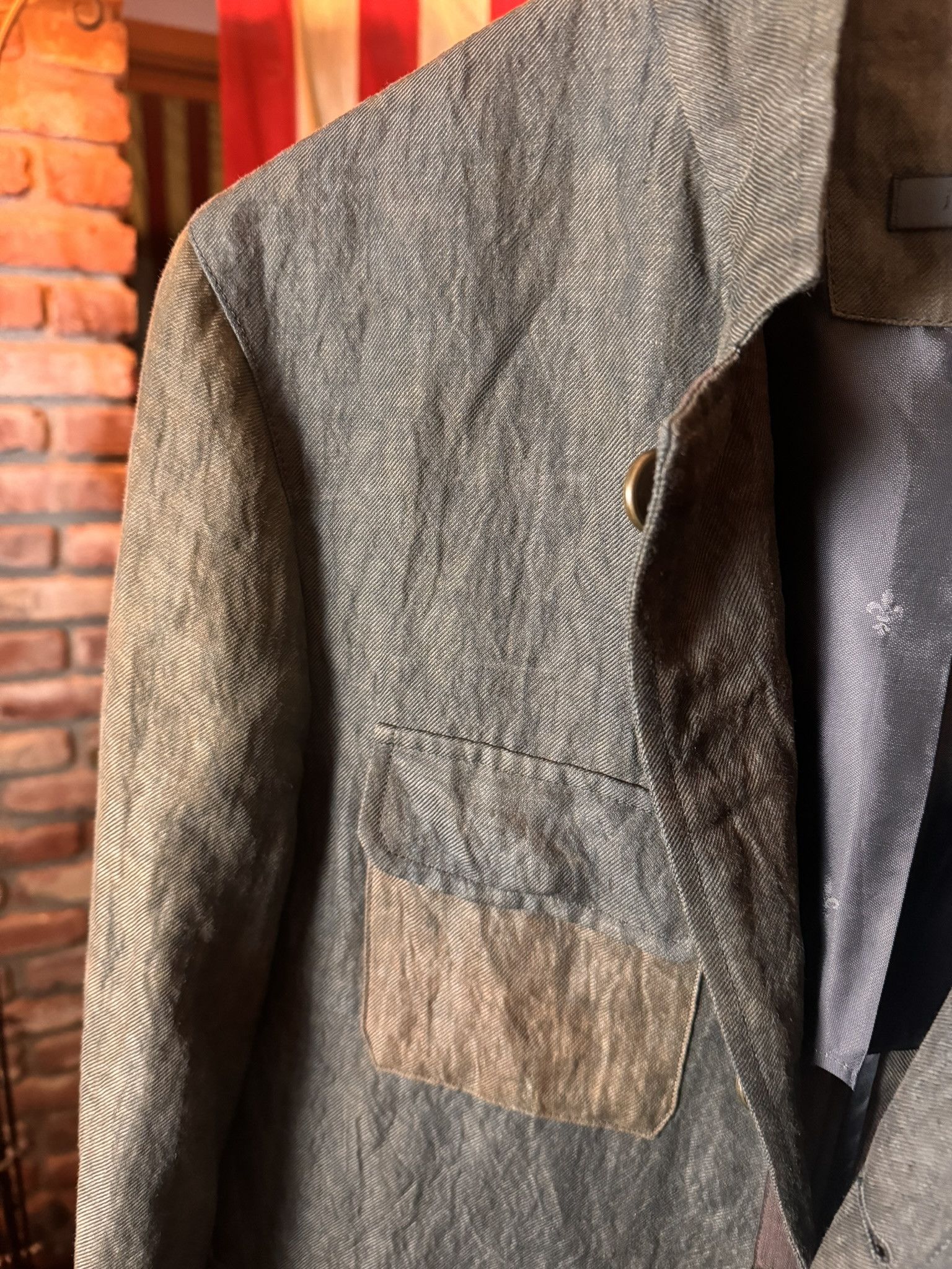 John Varvatos $1298 JOHN VARVATOS Englemore Brown COAT sz. 48 Size US M / EU 48-50 / 2 - 3 Thumbnail