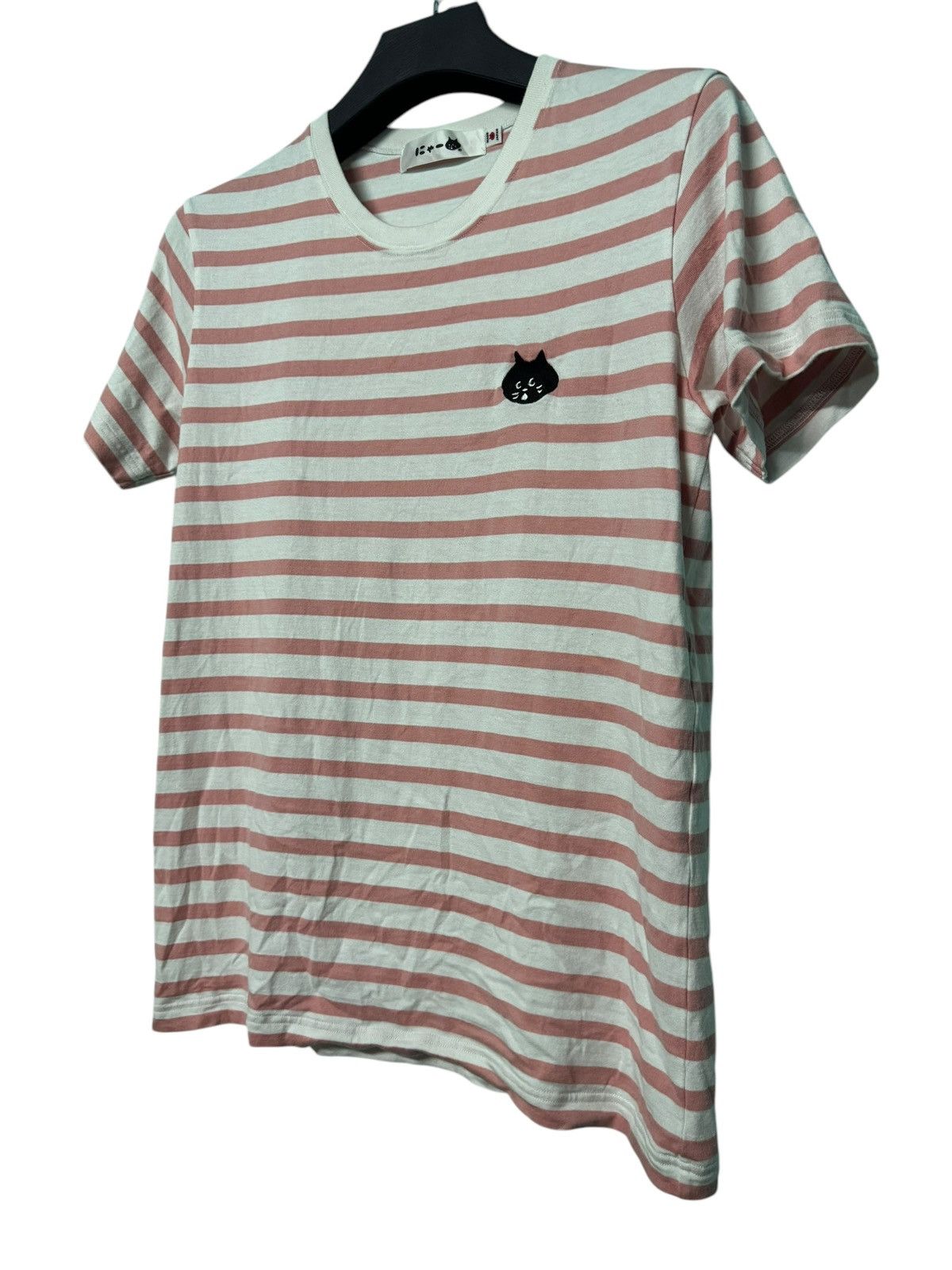 Issey Miyake ISSEY MIYAKE NE-NET STRIPE CAT ICONIC EMBROIDED SMALL LOGO Size US M / EU 48-50 / 2 - 2 Thumbnail