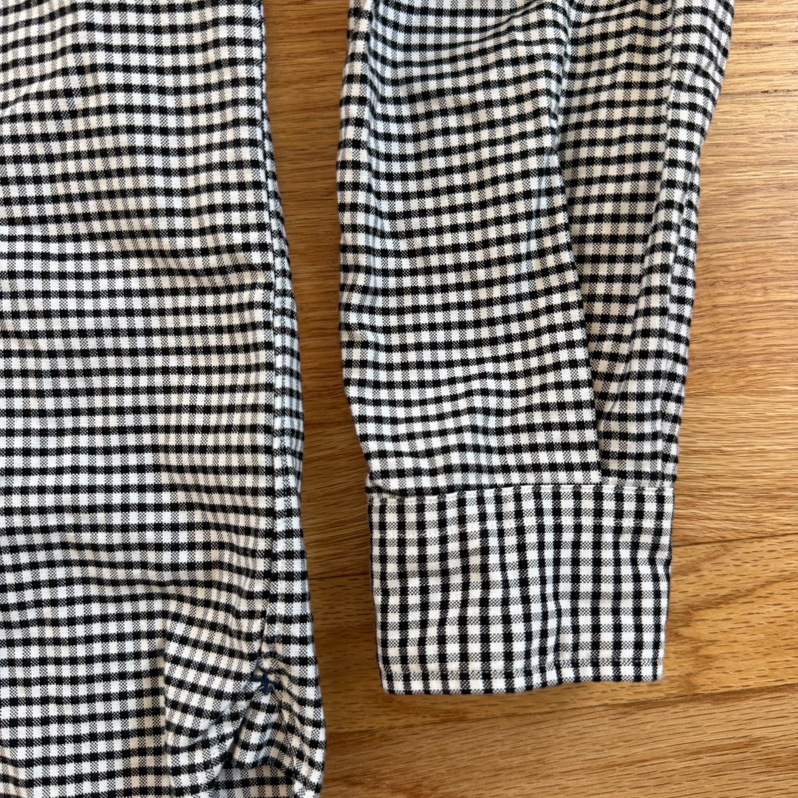 Beams Plus Beams Plus Men's Button Down Gingham Oxford Shirt in Black Size US M / EU 48-50 / 2 - 10 Thumbnail