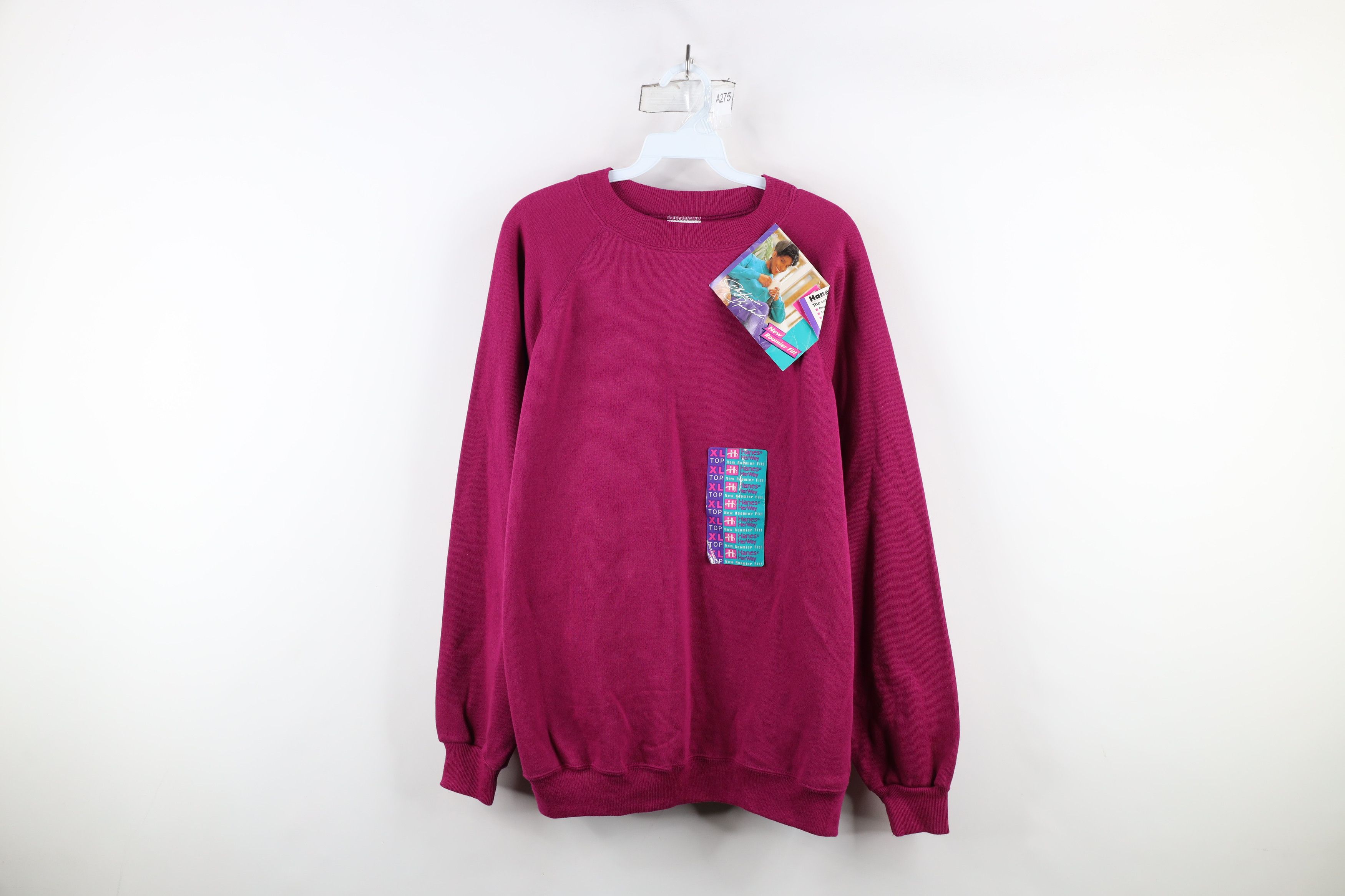 Vintage Deadstock Vintage 90s Streetwear Fit Crewneck Sweatshirt USA Size XL / US 12-14 / IT 48-50 - 1 Thumbnail