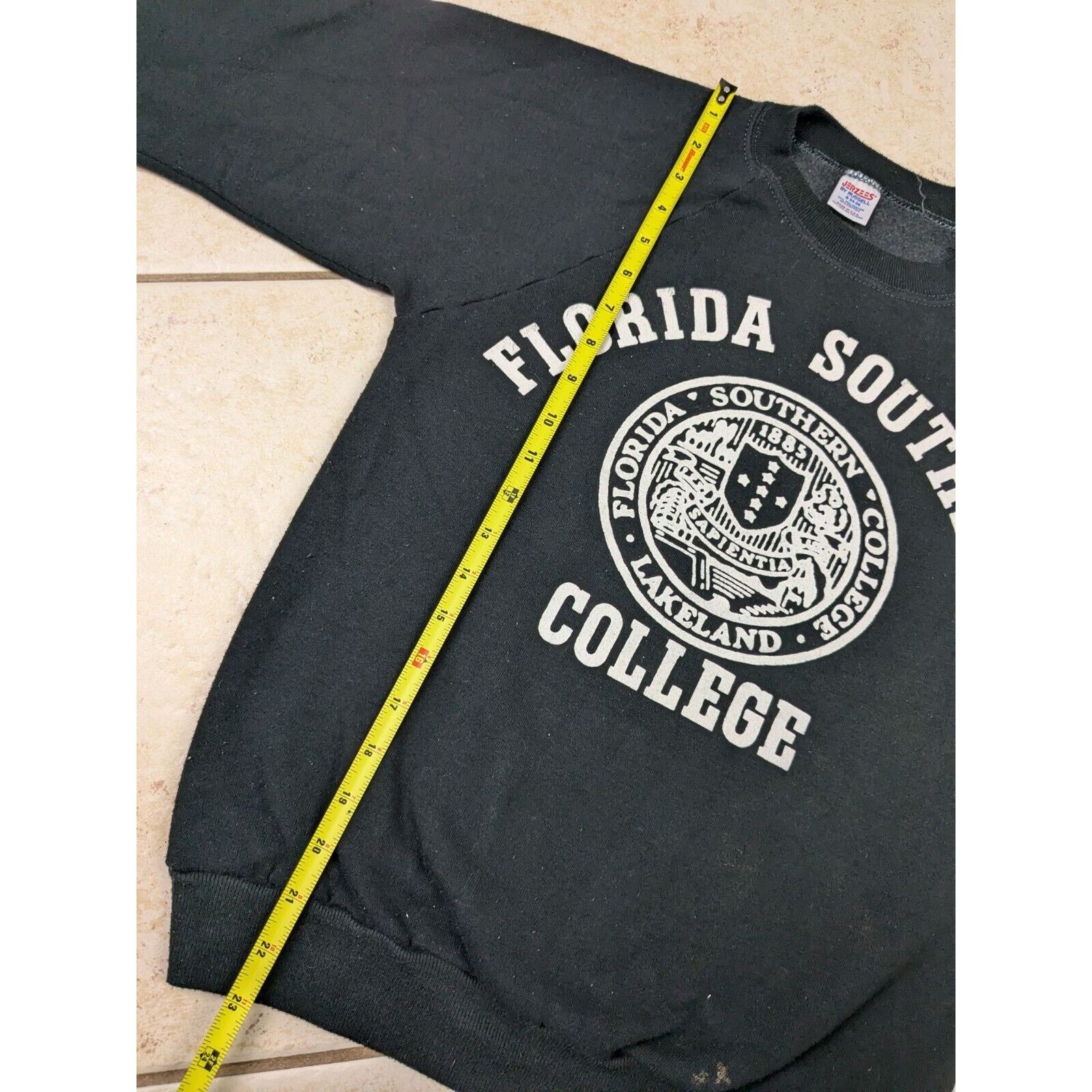 Jerzees Florida Southern College Crewneck Sweatshirt Bleach Stains Size US S / EU 44-46 / 1 - 8 Thumbnail
