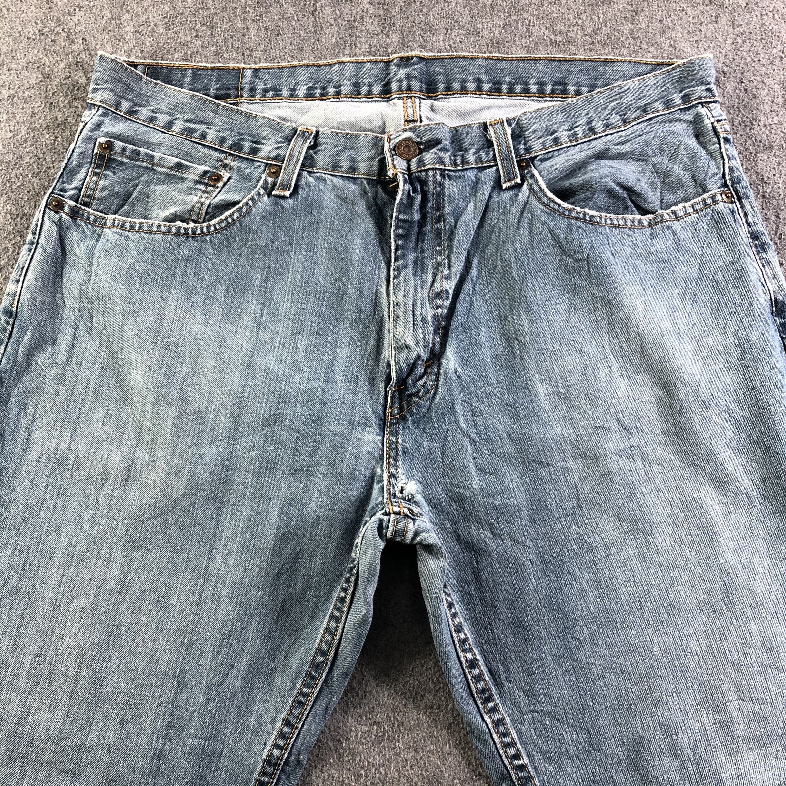 Levi's Vintage Blue Wash Levis 559 Jeans-J3402 Size US 38 / EU 54 - 3 Thumbnail