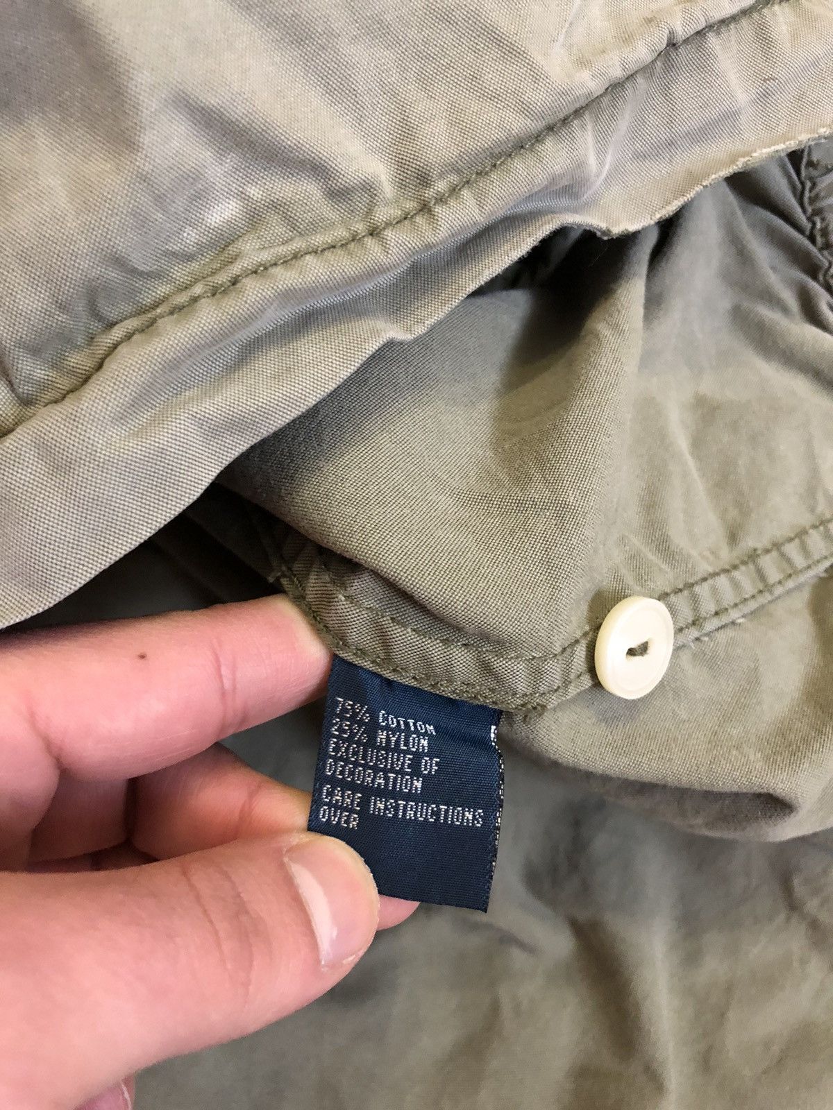 Polo Ralph Lauren × Vintage Vintage Polo Ralph Lauren Faded Distressed Military Jacket Size XXL / US 16-18 / IT 52-54 - 12 Thumbnail