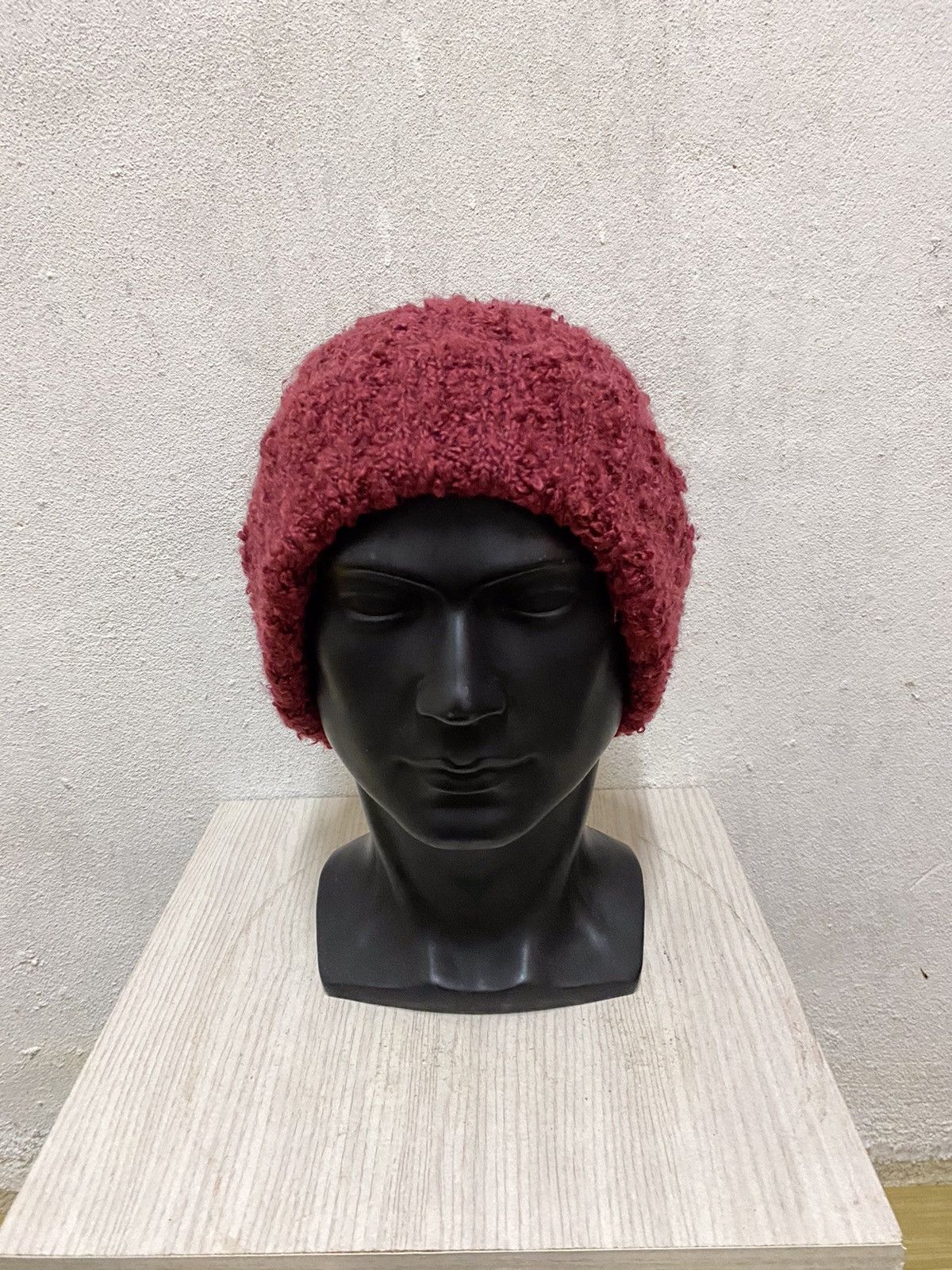 Japanese Brand Japanese Brand Plain Beanie Hat Size ONE SIZE - 2 Thumbnail