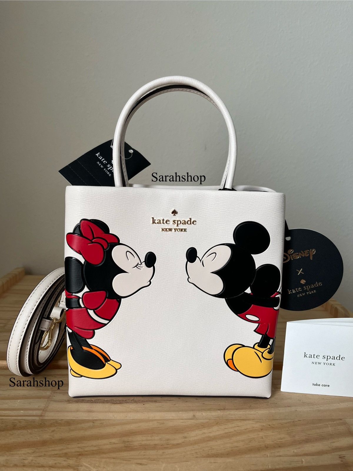 image of Kate Spade X Disney Purse in White, Women's