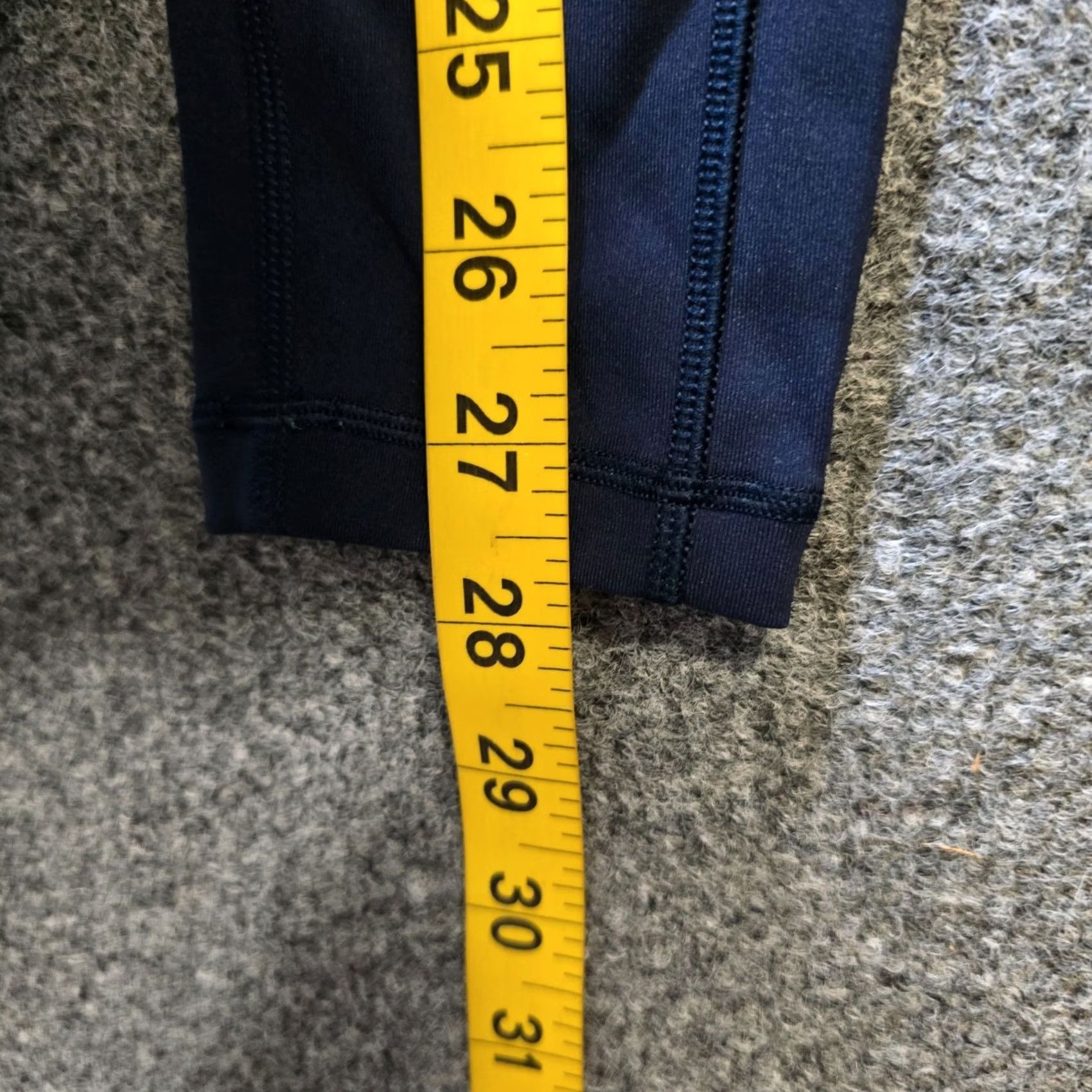 Lululemon Lululemon Speed Up Tight Leggings Womens Size 2 Blue 28 Brushed Luxtreme Nylon Athletic Running & Jogging Pants Size 26" / US 2 / IT 38 - 7 Thumbnail