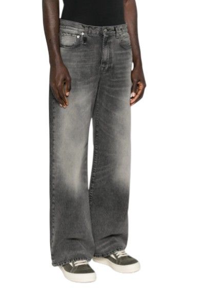R13 D'ARCY LOOSE 33 Polaris Black Ripped PS26 Jeans 88929 Size US 33 - 1 Thumbnail