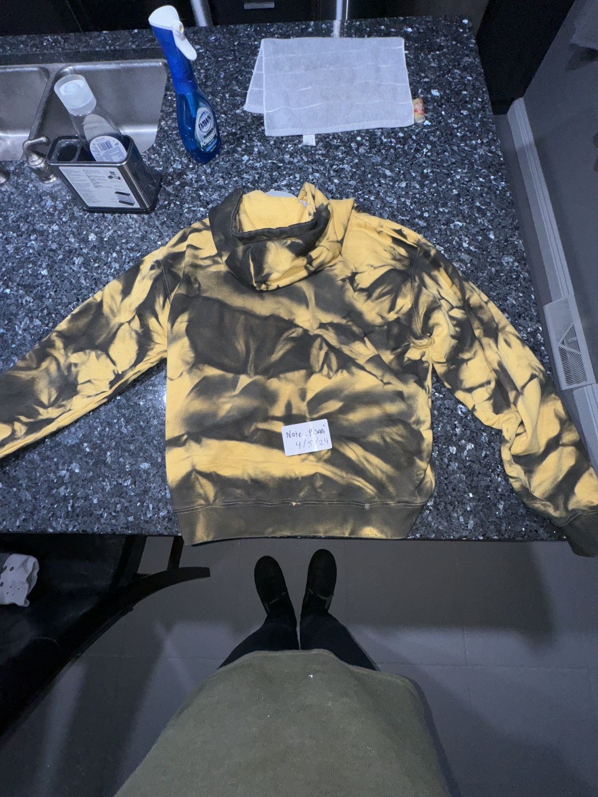Purple Brand Purple brand yellow trademark hoodie Size US L / EU 52-54 / 3 - 4 Thumbnail
