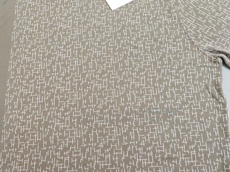 Hermes Hermes Men's knit short-sleeve t-shirt, size S, 100% sea i Size US S / EU 44-46 / 1 - 4 Thumbnail