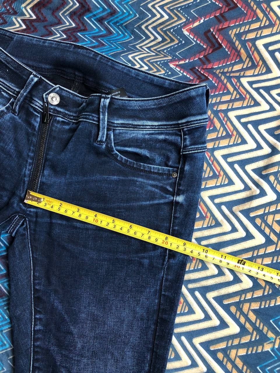 G-Star × Vintage G-Star Raw Y2K faded distressed denim ripped Jeans Size 30" / US 8 / IT 44 - 12 Thumbnail