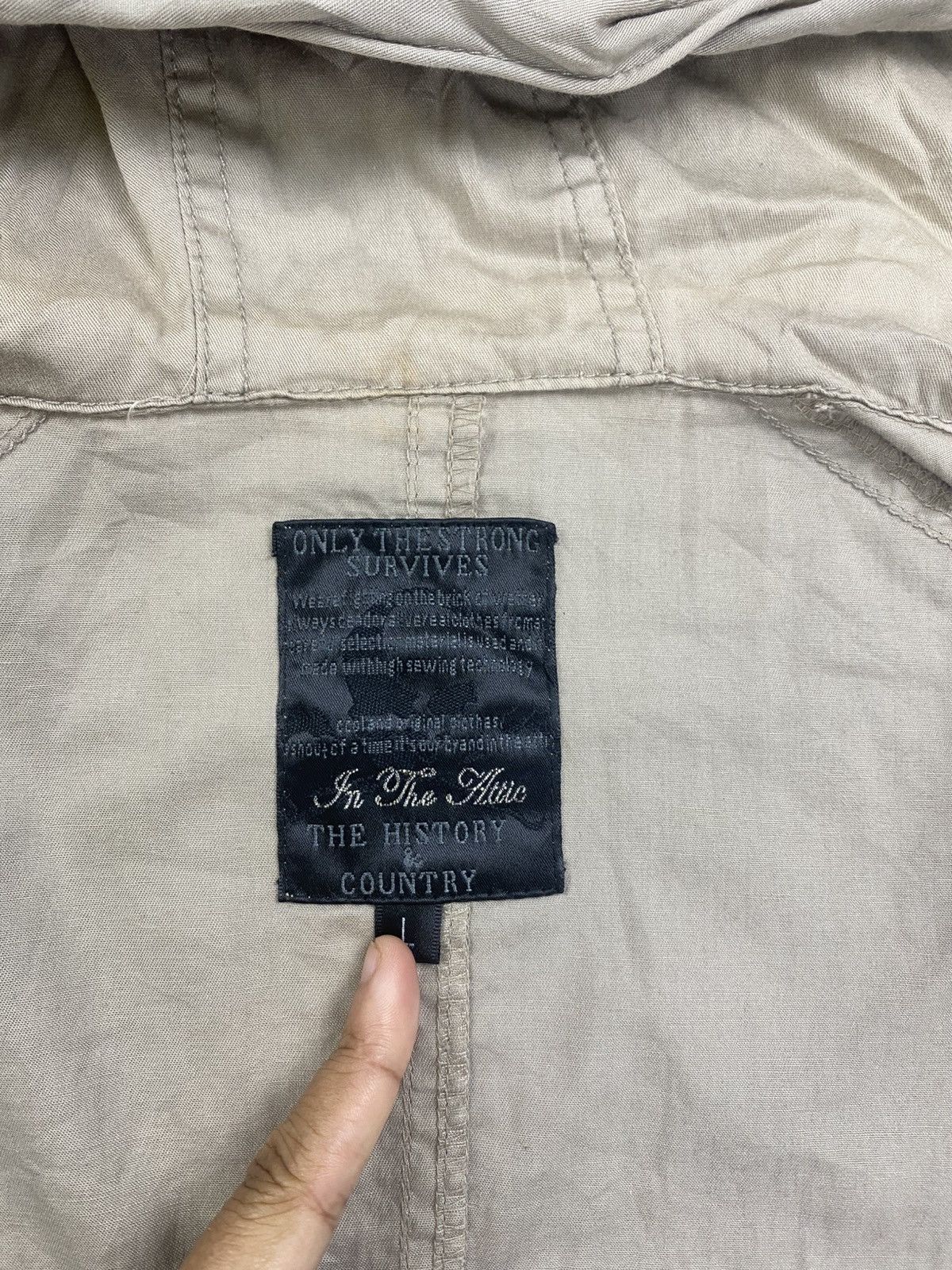 In The Attic Vintage In The Attic Japanese Brand Hoodie Jacket Size US M / EU 48-50 / 2 - 8 Thumbnail