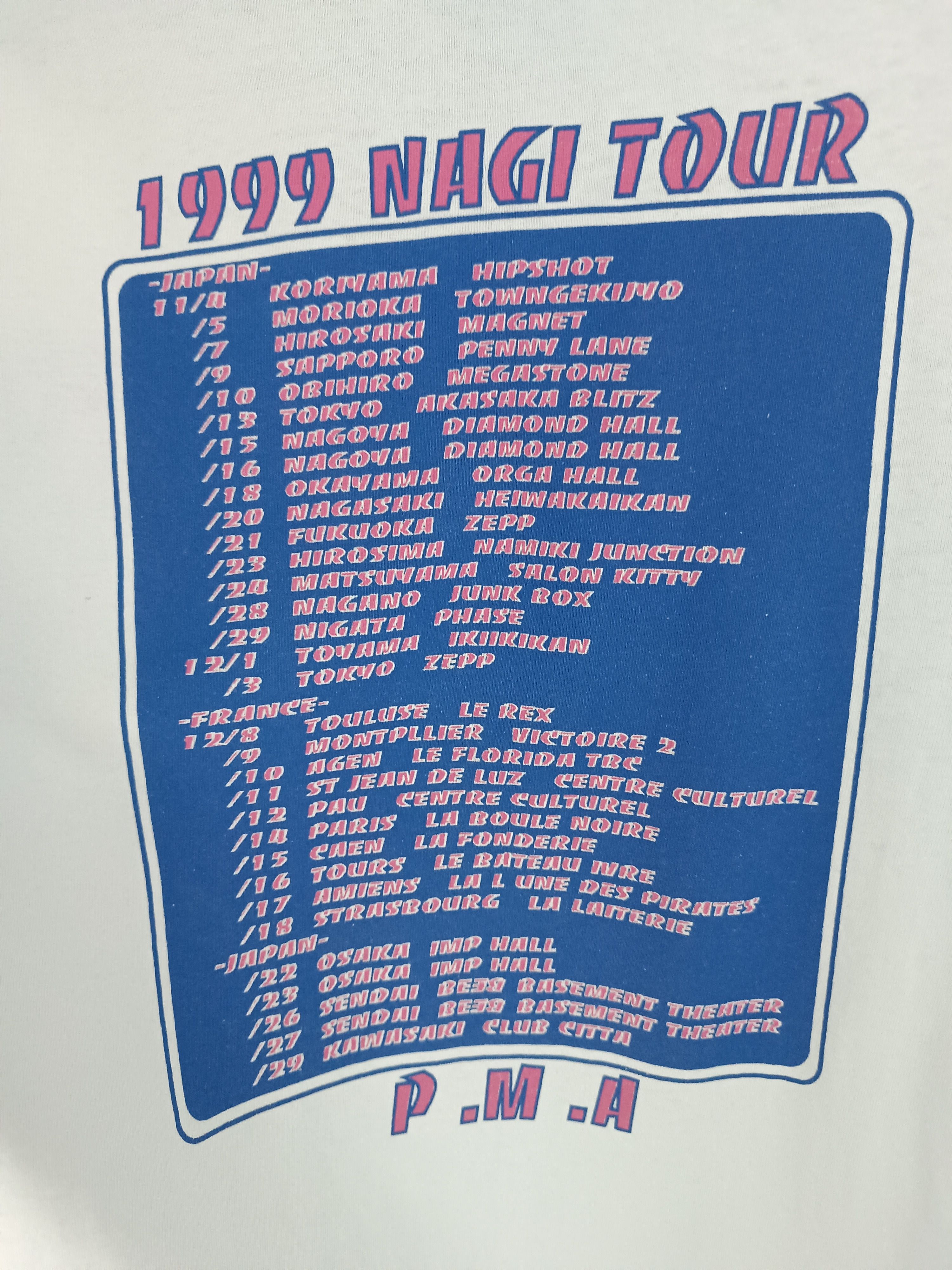 Vintage VINTAGE 90'S KEMURI PMA TOUR NAGI TEE ska punk rancid Size US S / EU 44-46 / 1 - 15 Thumbnail