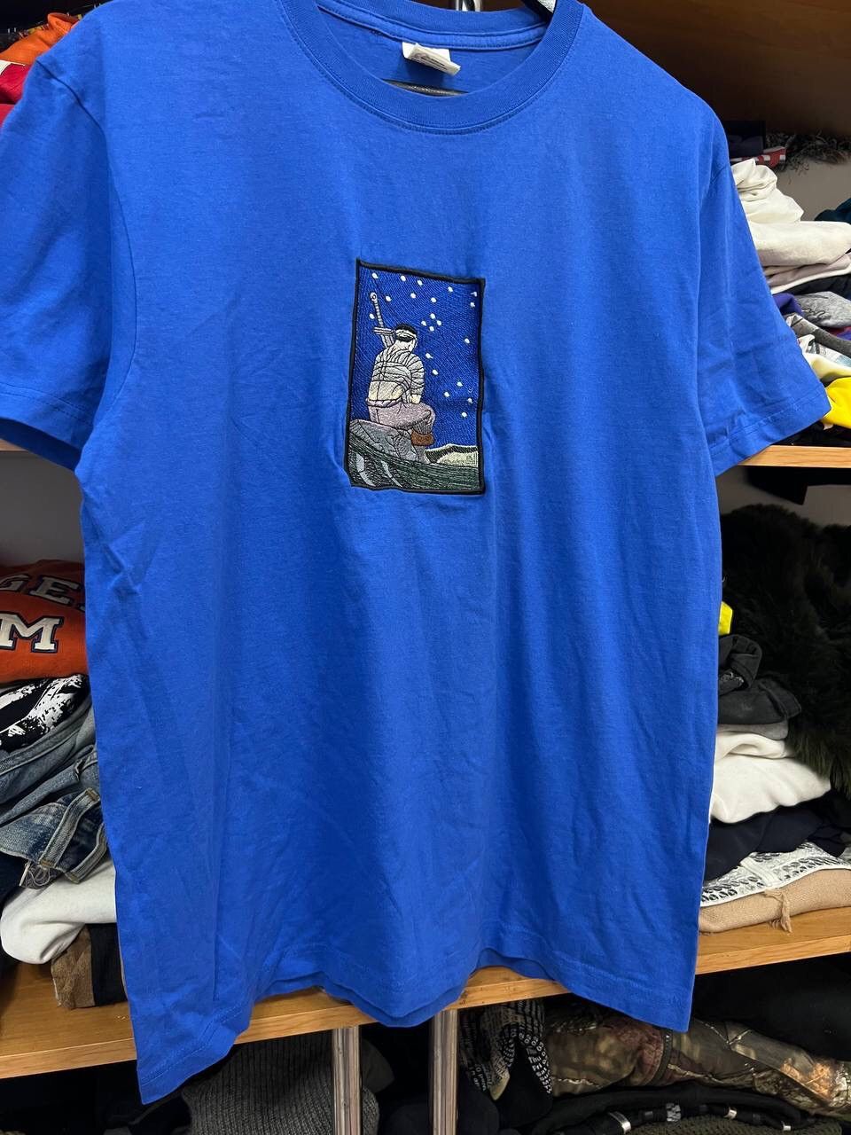Vintage Vintage 1990s Japanese Samurai Art Graphic T Shirt Medium Size US M / EU 48-50 / 2 - 4 Thumbnail