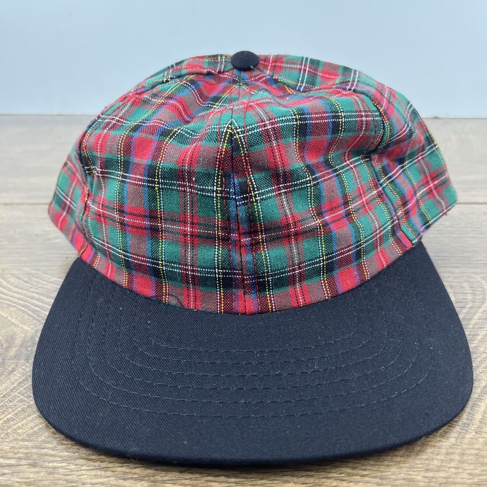 Other Red Green Christmas Snapback Hat Red Cap Hat Adjustable Hat Size ONE SIZE - 4 Thumbnail