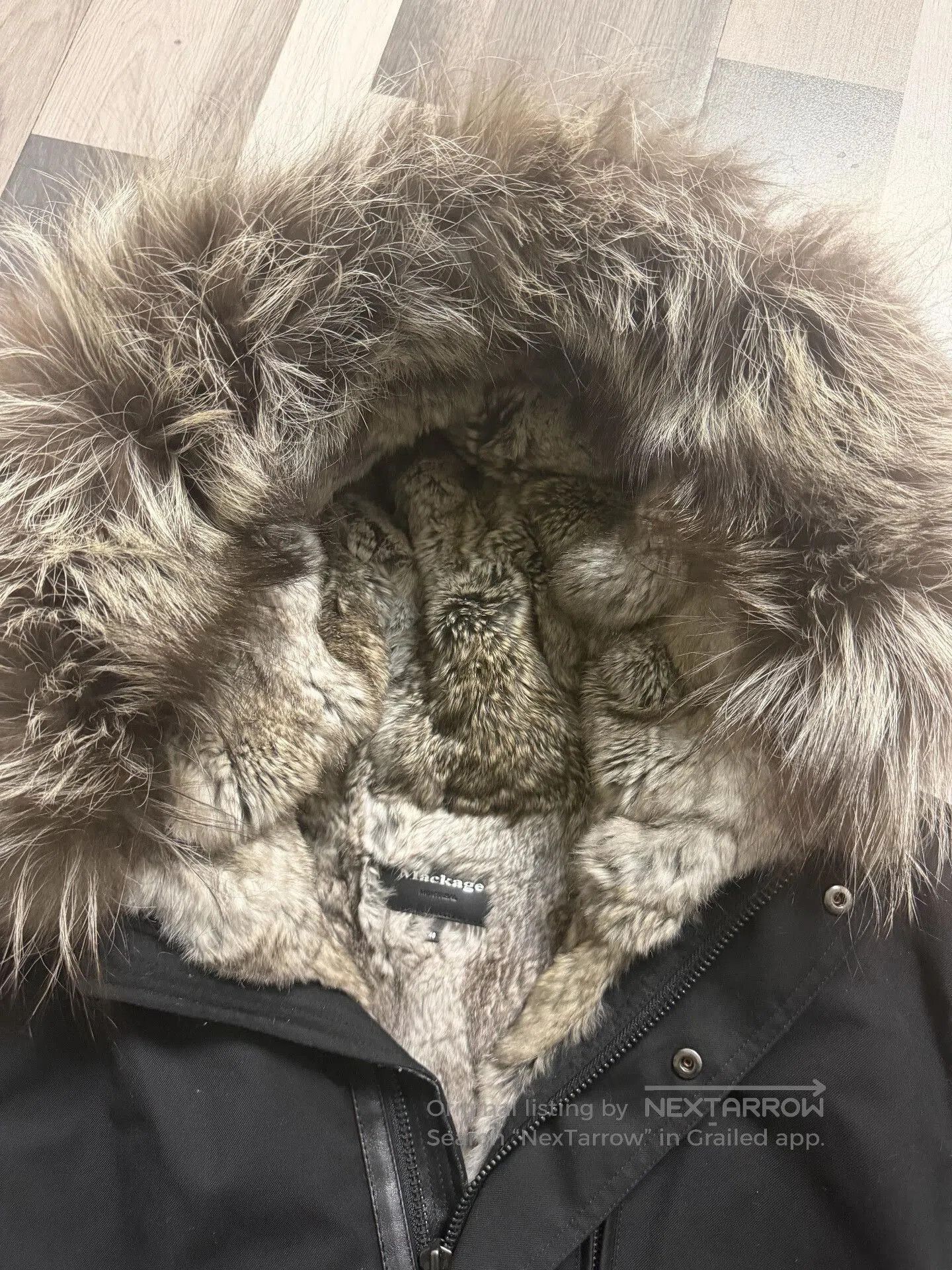 Mackage Mackage Parka Coat with Rabbit Fur Lining. Size S / US 4 / IT 40 - 3 Thumbnail