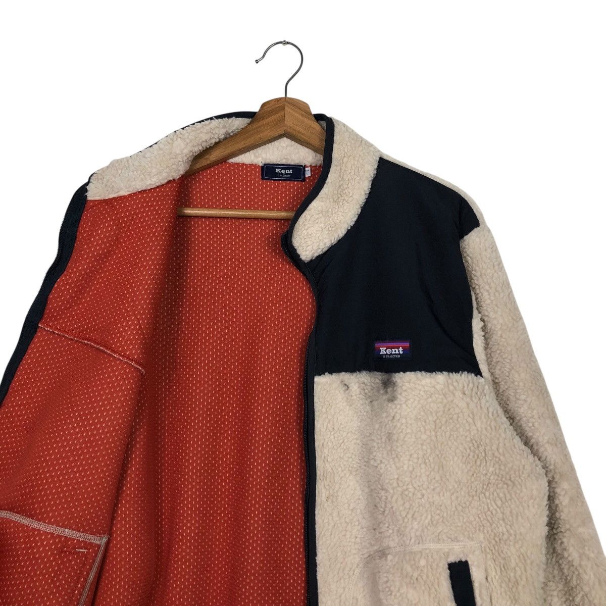 Kent & Curwen 📌Vintage Fleece Dip Pile Jacket Kent In Traditional Japan Size US L / EU 52-54 / 3 - 13 Thumbnail