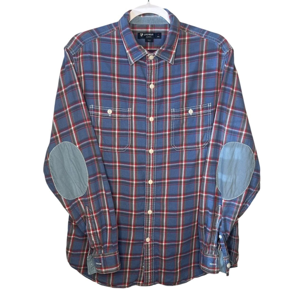 Cremieux Cremieux Men’s M Plaid Long Sleeve Button-Down Shirt Size US M / EU 48-50 / 2 - 2 Thumbnail