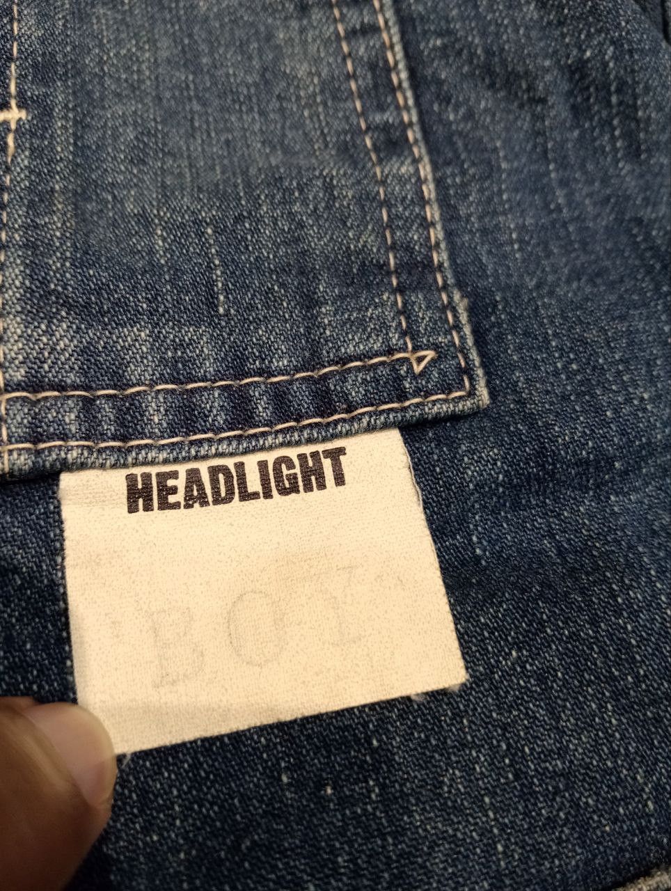 Japanese Brand HEADLIGHT JAPAN BEAMS DENIM JACKET - BOYS Size US XS / EU 42 / 0 - 6 Thumbnail
