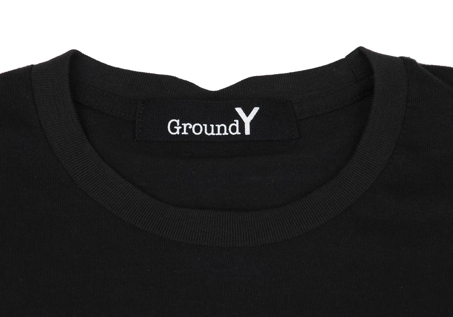 Yohji Yamamoto Cotton Message Print T-Shirt in Black Size 4 Size US XL / EU 56 / 4 - 3 Thumbnail