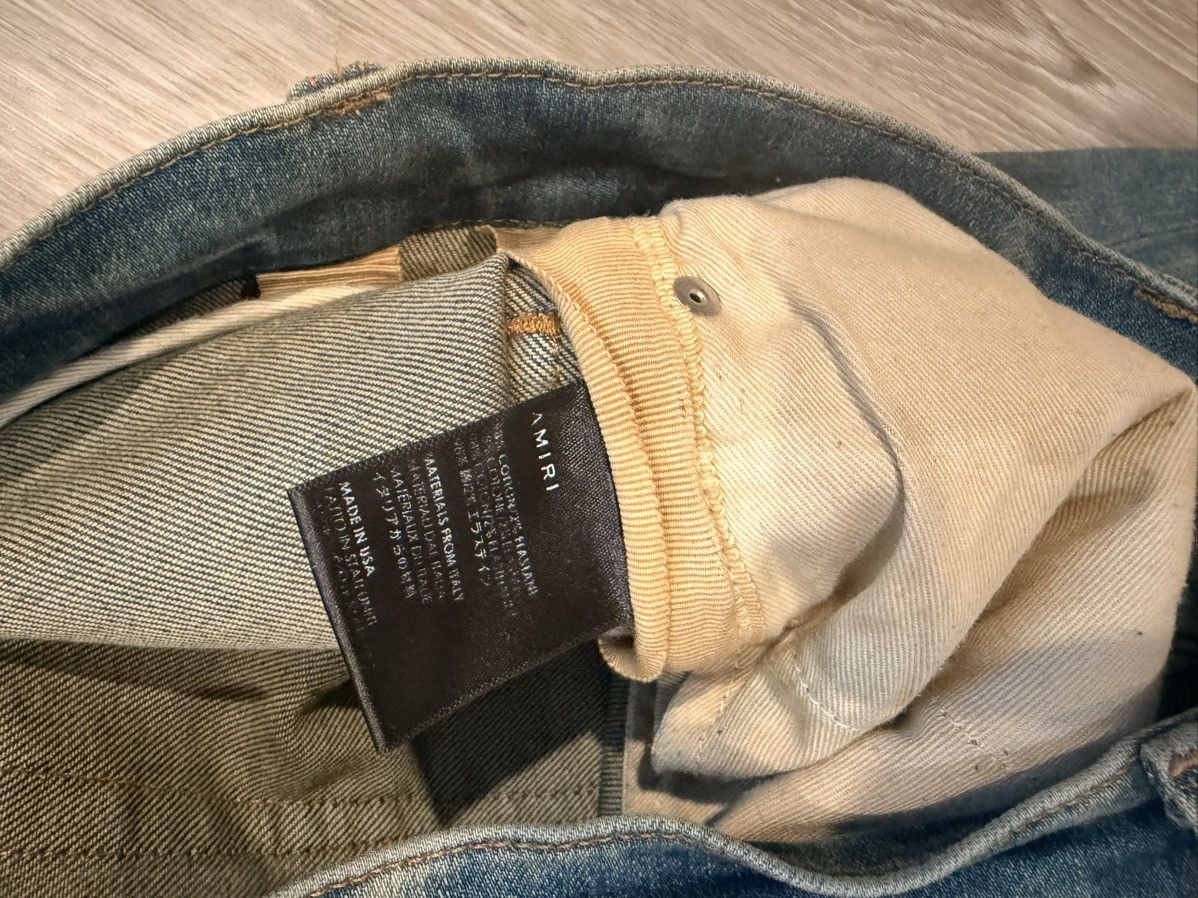 Amiri Amiri Dirty Indigo Size US 28 / EU 44 - 4 Thumbnail