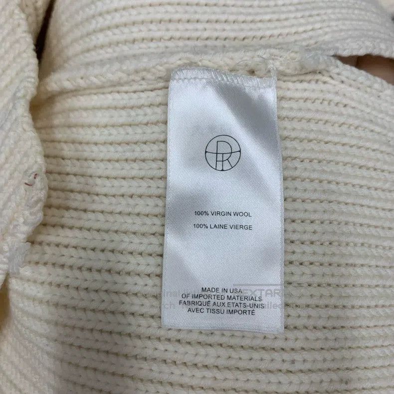 The Row The Row White wool knit sweater Size S / US 4 / IT 40 - 8 Thumbnail