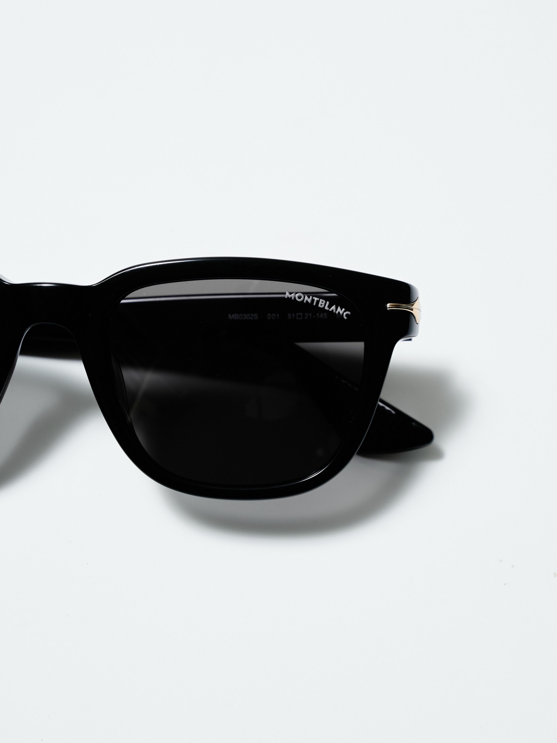Montblanc MONTBLANC MB0302S 001 SUNGLASSES Size ONE SIZE - 9 Thumbnail