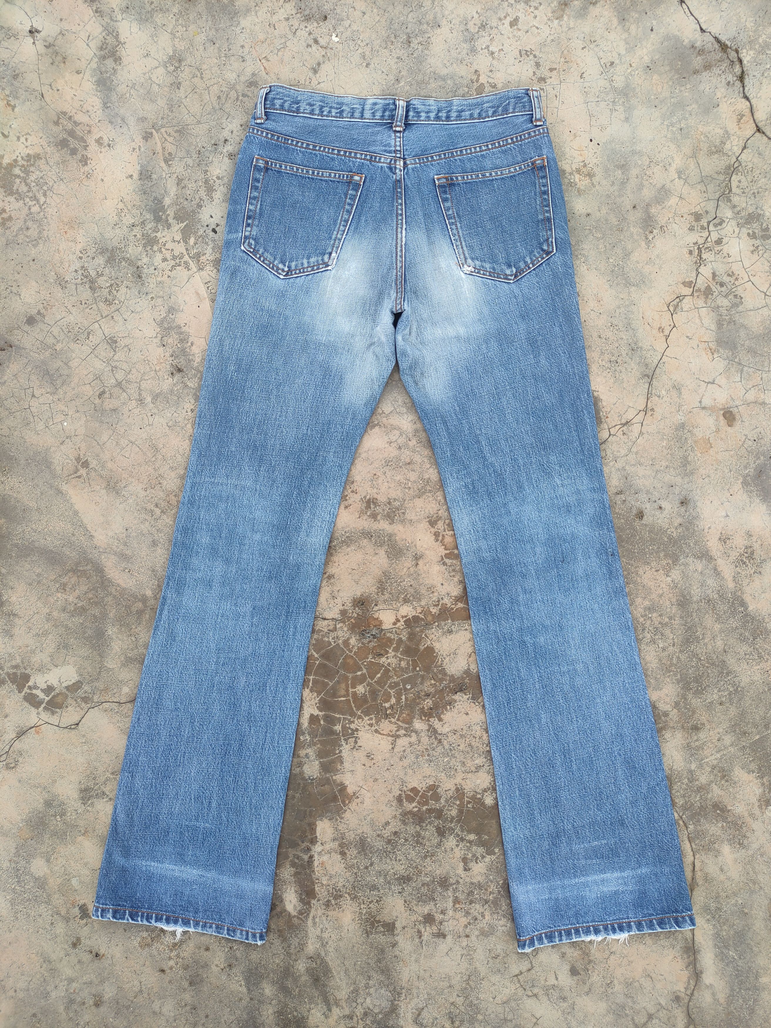 Japanese Brand VINTAGE TORGA FLARE FADED DENIM JEANS PANTS Size US 29 - 8 Thumbnail
