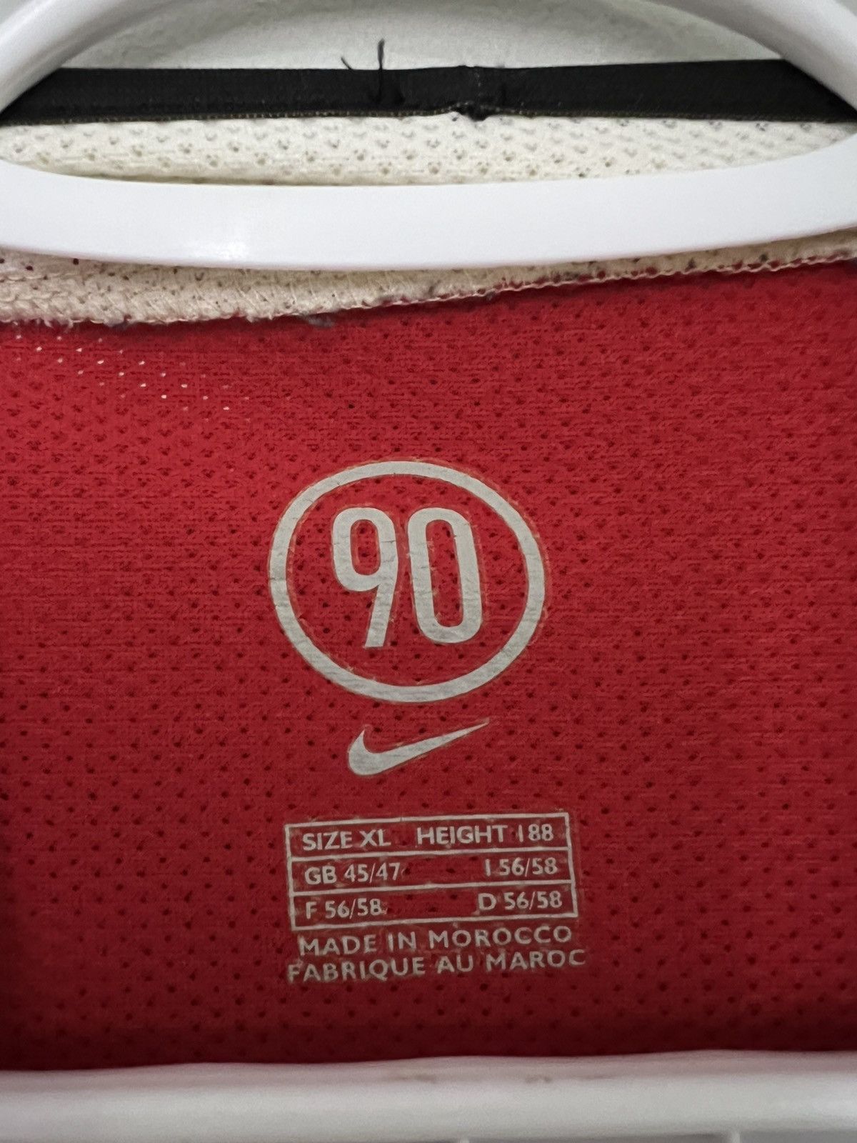 Nike Vintage MANCHESTER UNITED 2004-2005 Nike Vodafone Size US XL / EU 56 / 4 - 2 Thumbnail