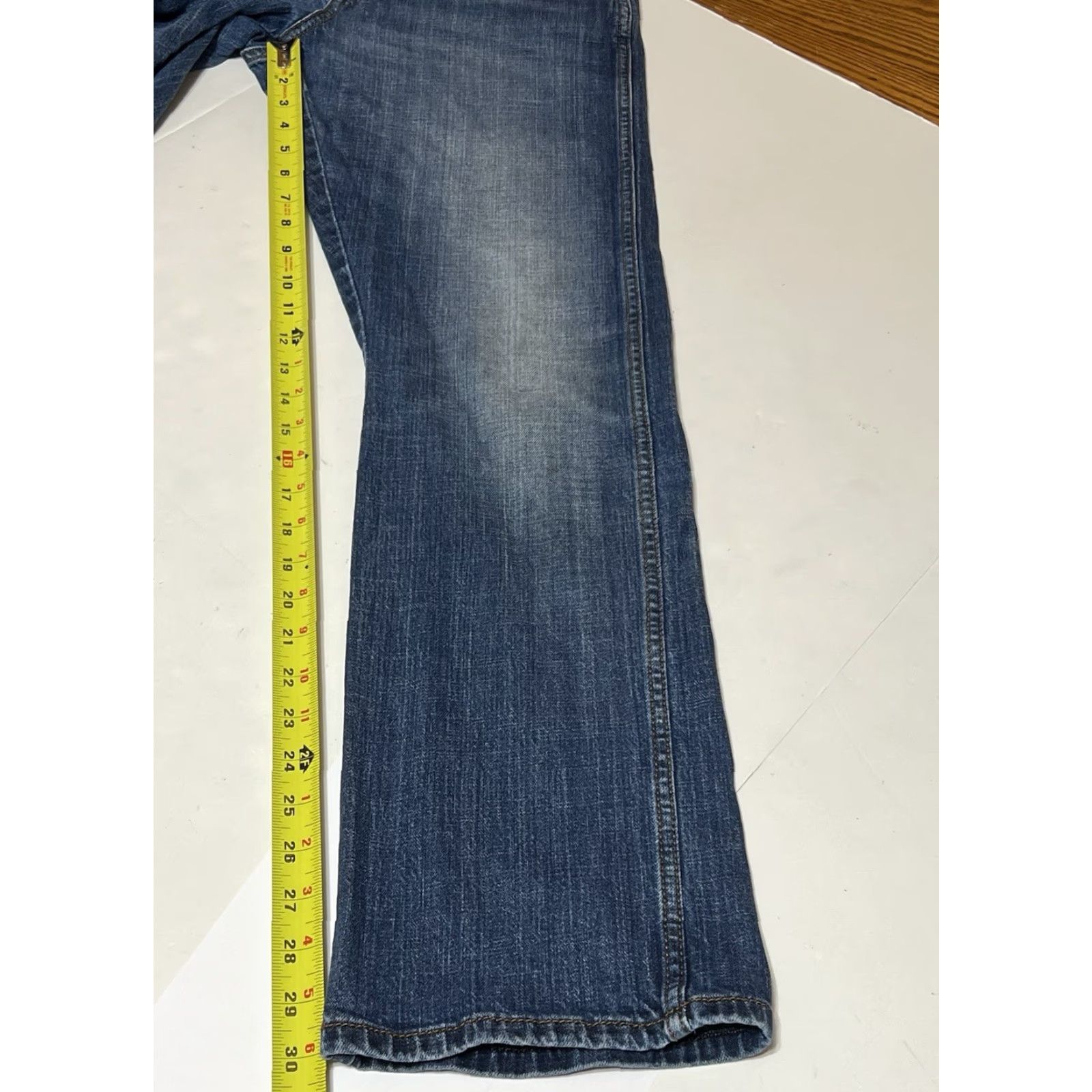 Wrangler Wrangler Retro Relaxed Boot Jeans Mens 30x30 Blue 5-Pocket Denim Cowboy Western Size US 30 / EU 46 - 5 Thumbnail