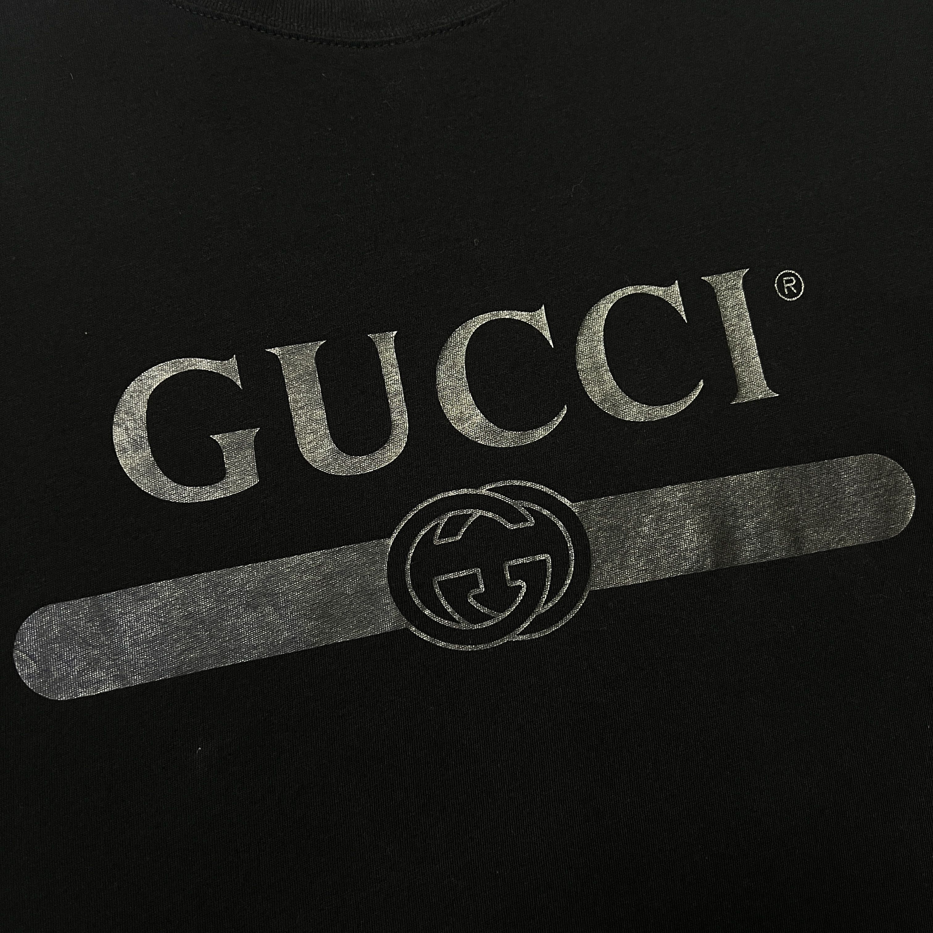 Gucci Gucci Logo T-Shirt Size US L / EU 52-54 / 3 - 3 Thumbnail
